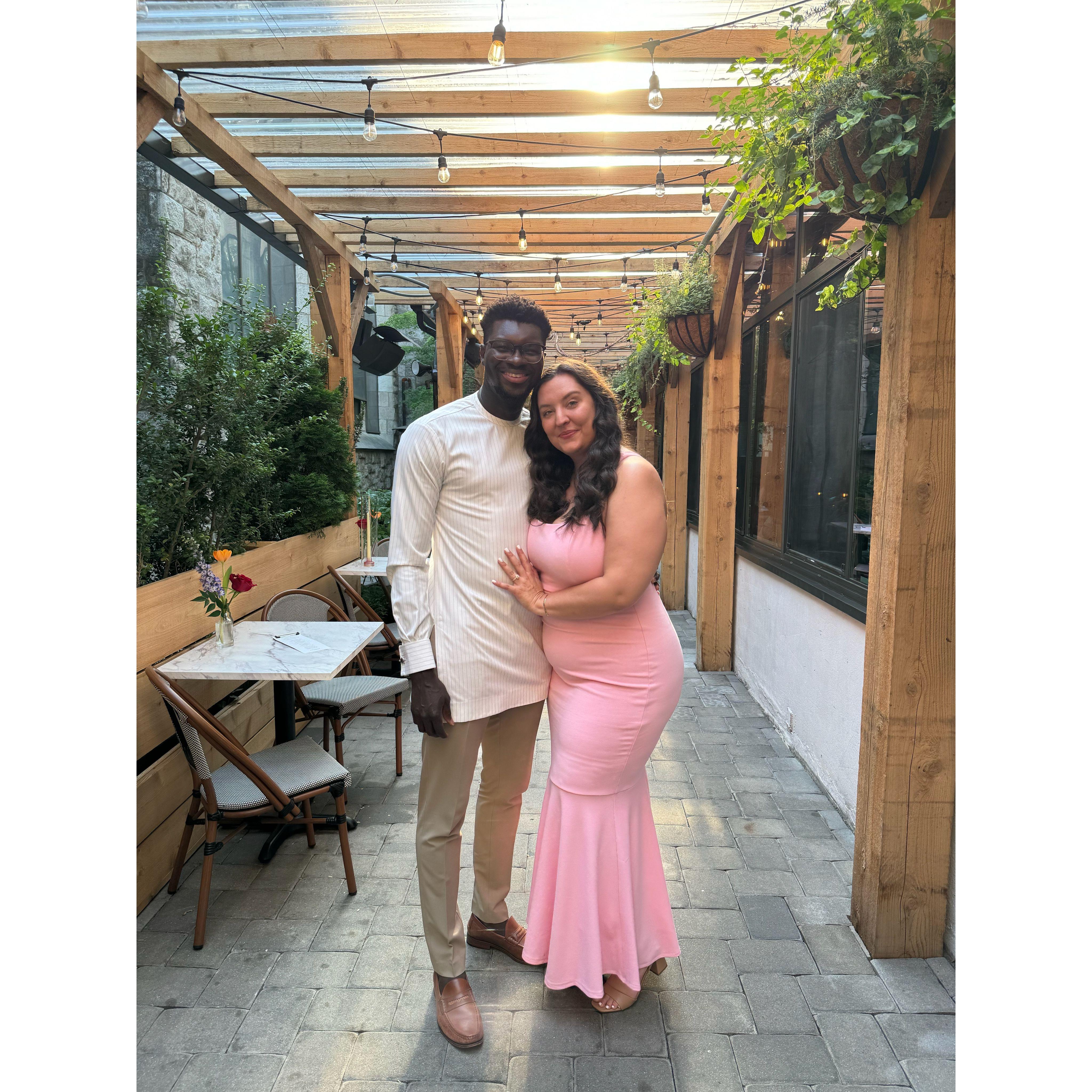 Our first wedding of the 2024 Season for our friends.