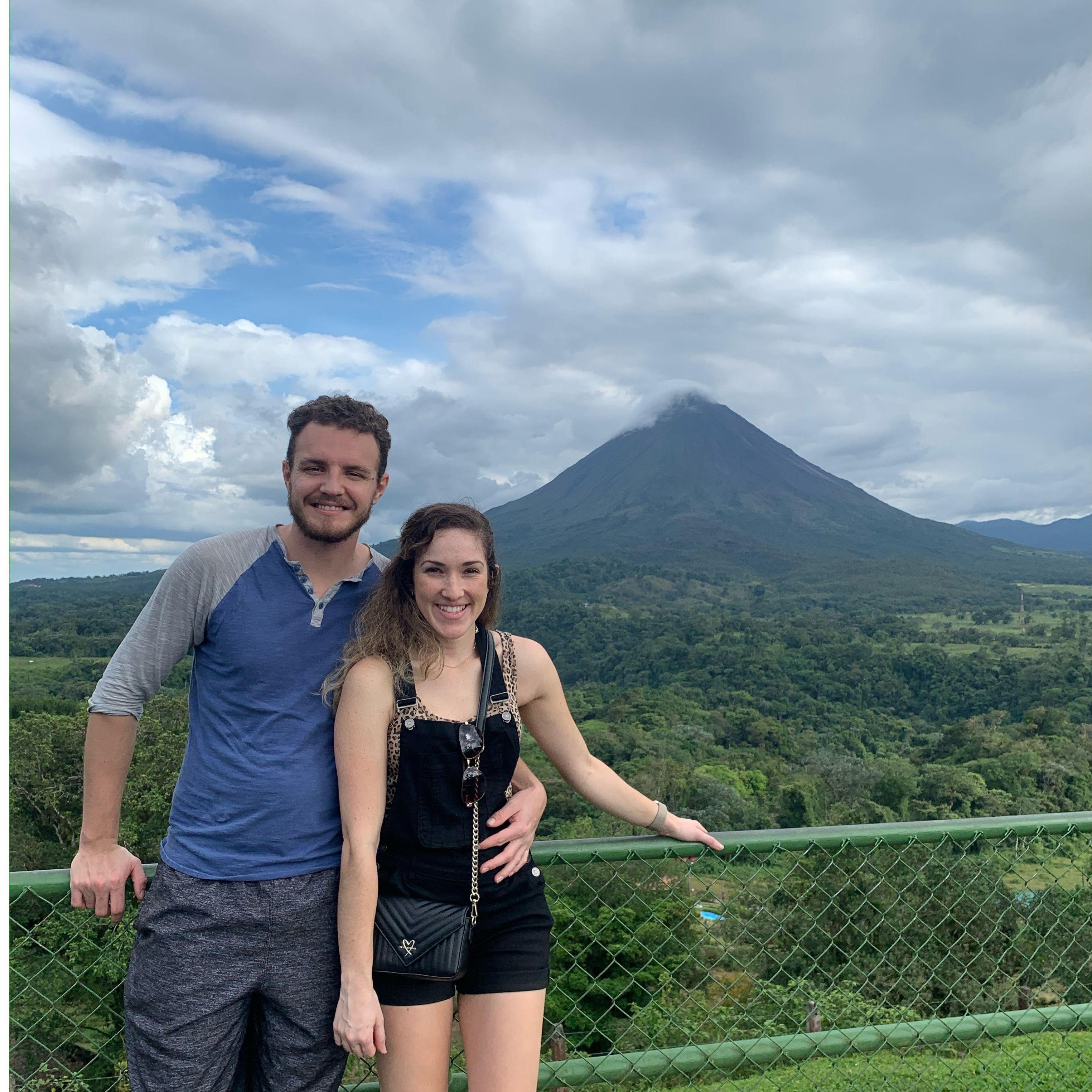 First trip to Costa Rica together, December 2019