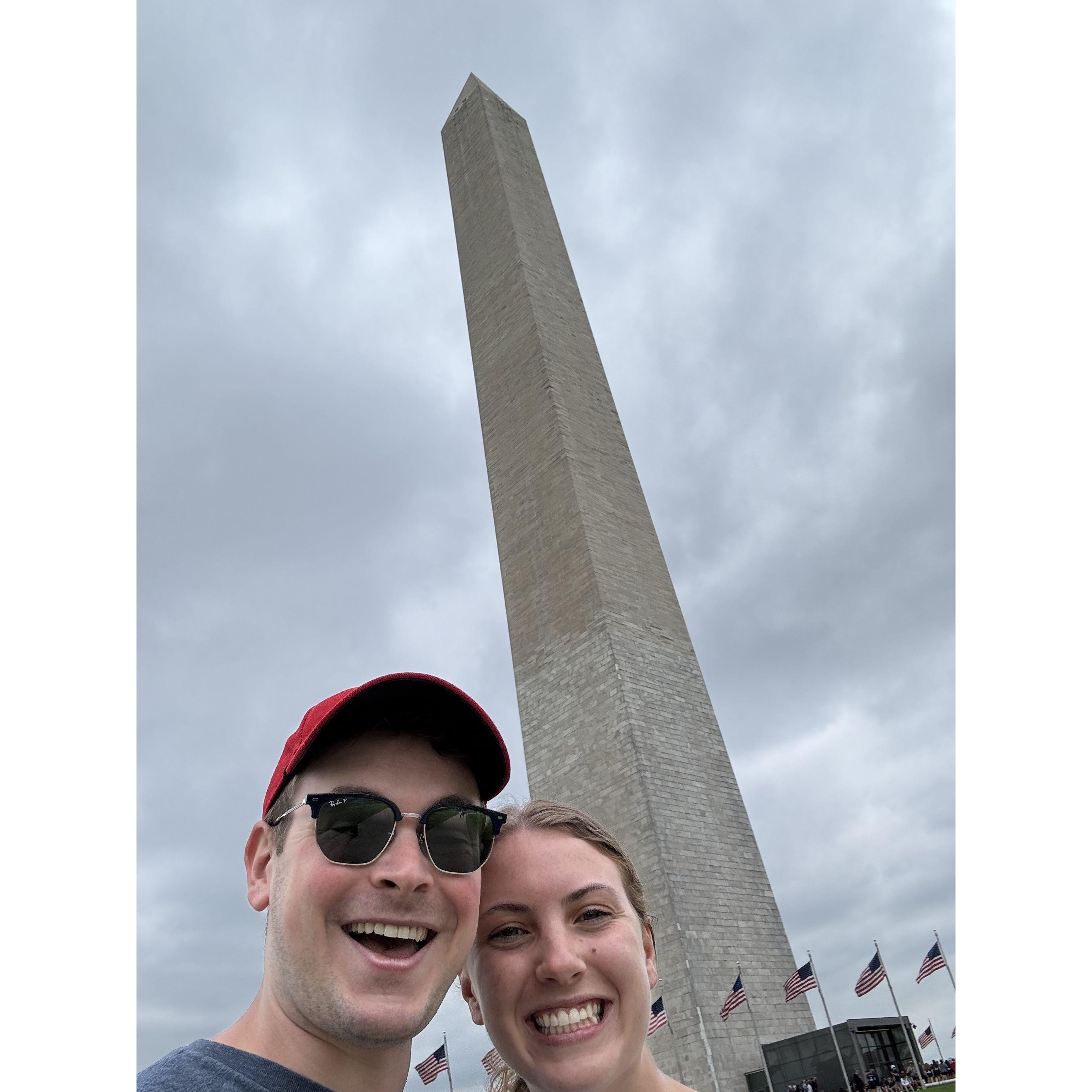 Cullen acted as a tour guide for Lauren in DC since he lived there for a summer in college. We also got to see our friends, William and Kathleen on this trip!