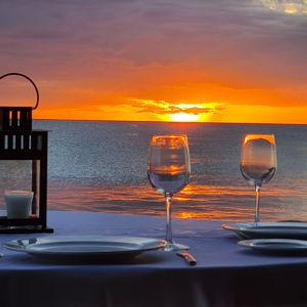Dinner For Two on the Beach