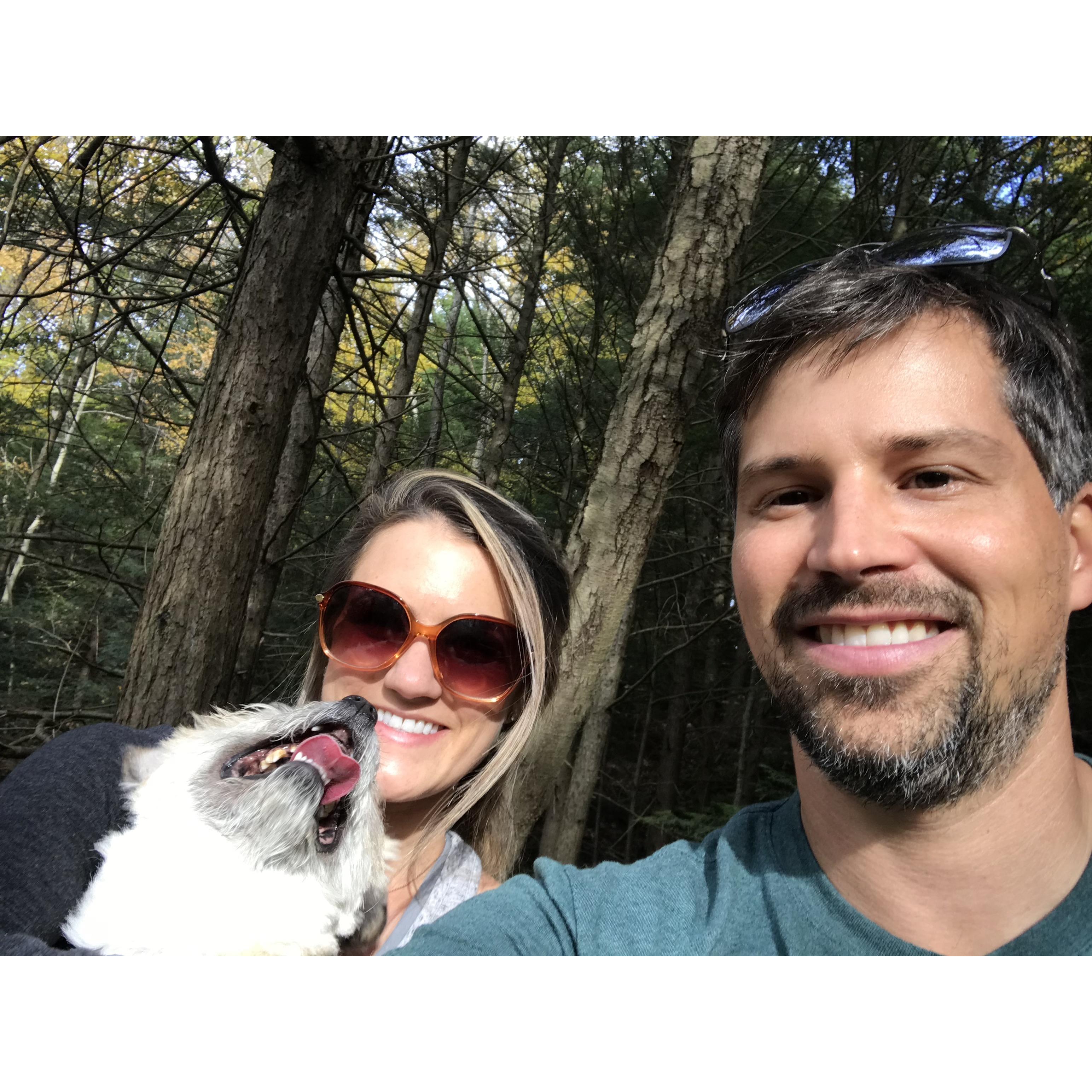 Hiking with Nellie <3