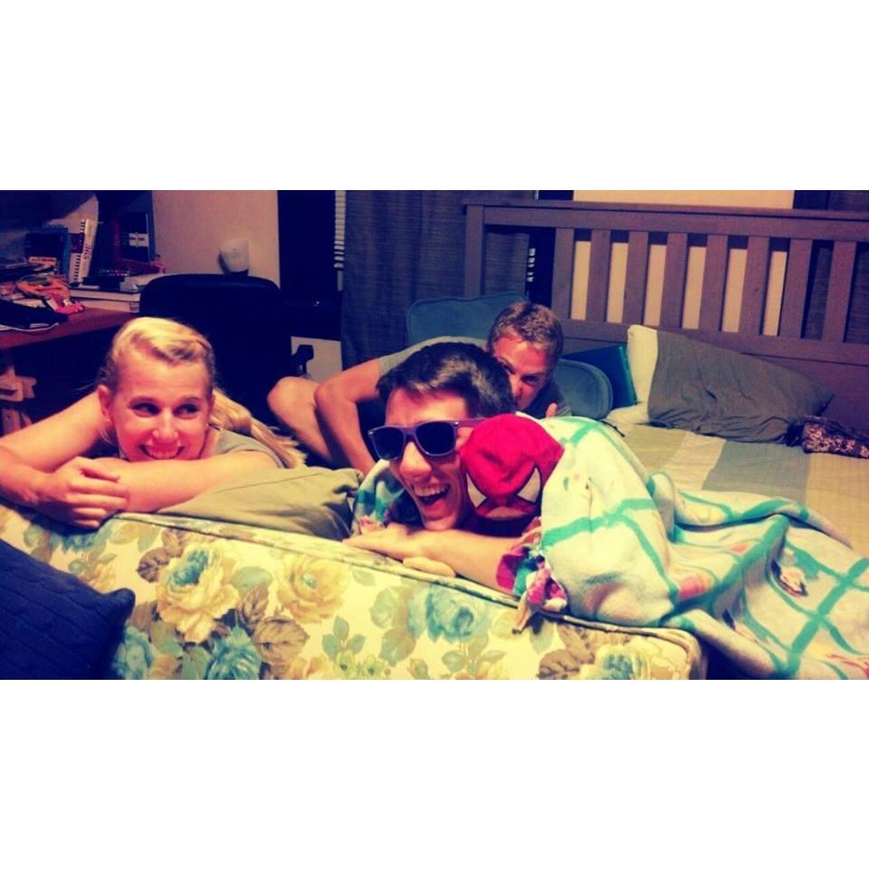 Before we were officially dating in 2013