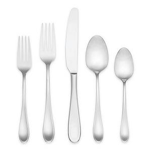 Lenox® Chesterbrook Satin 65-Piece Flatware Set