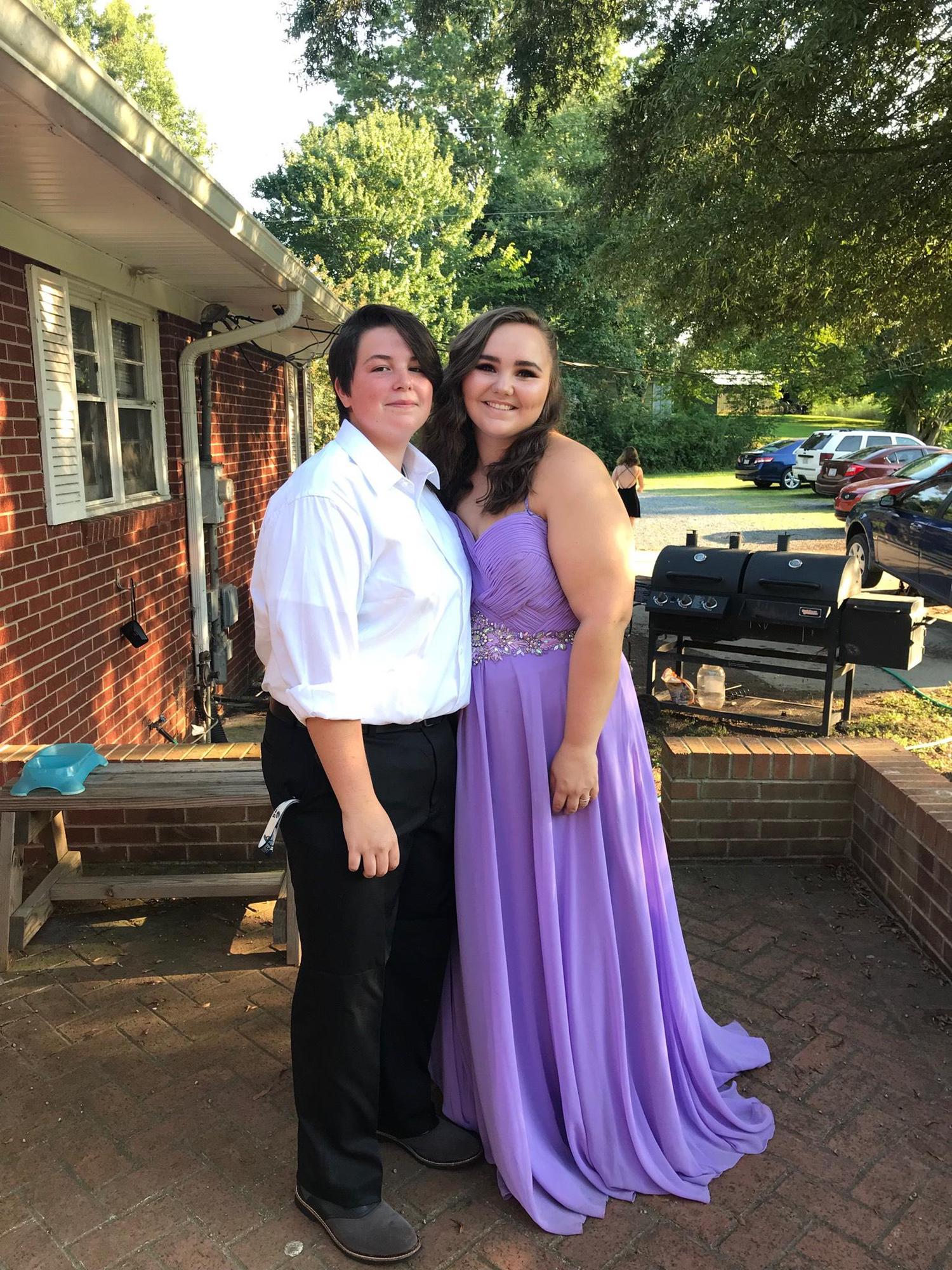 Another homemade prom picture!