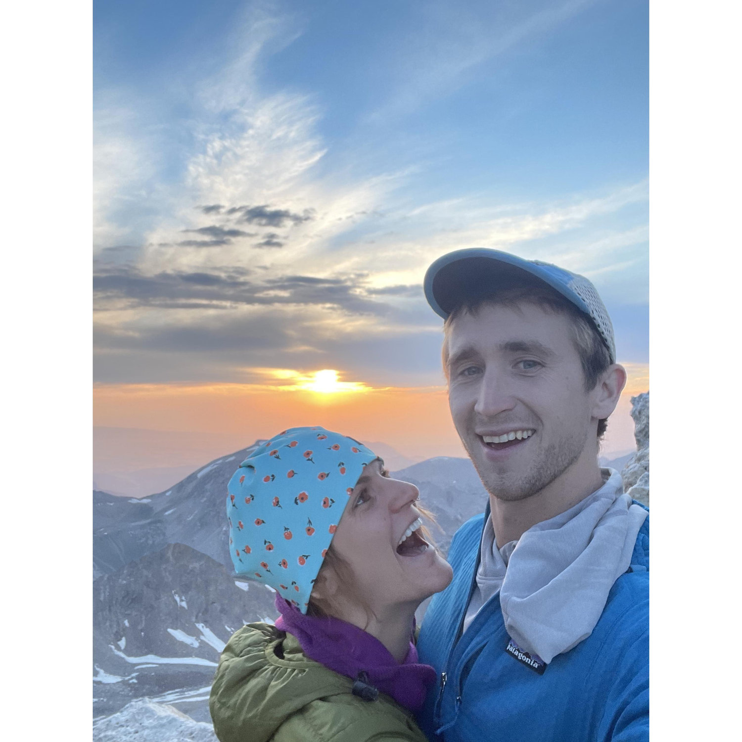 Sunset at the Lower Saddle of the Grand Teton