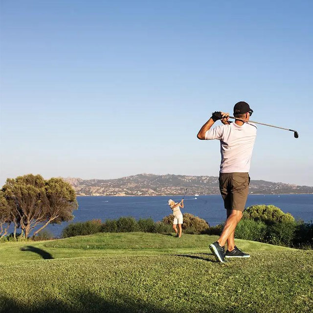A round of golf at Capo D’Orso