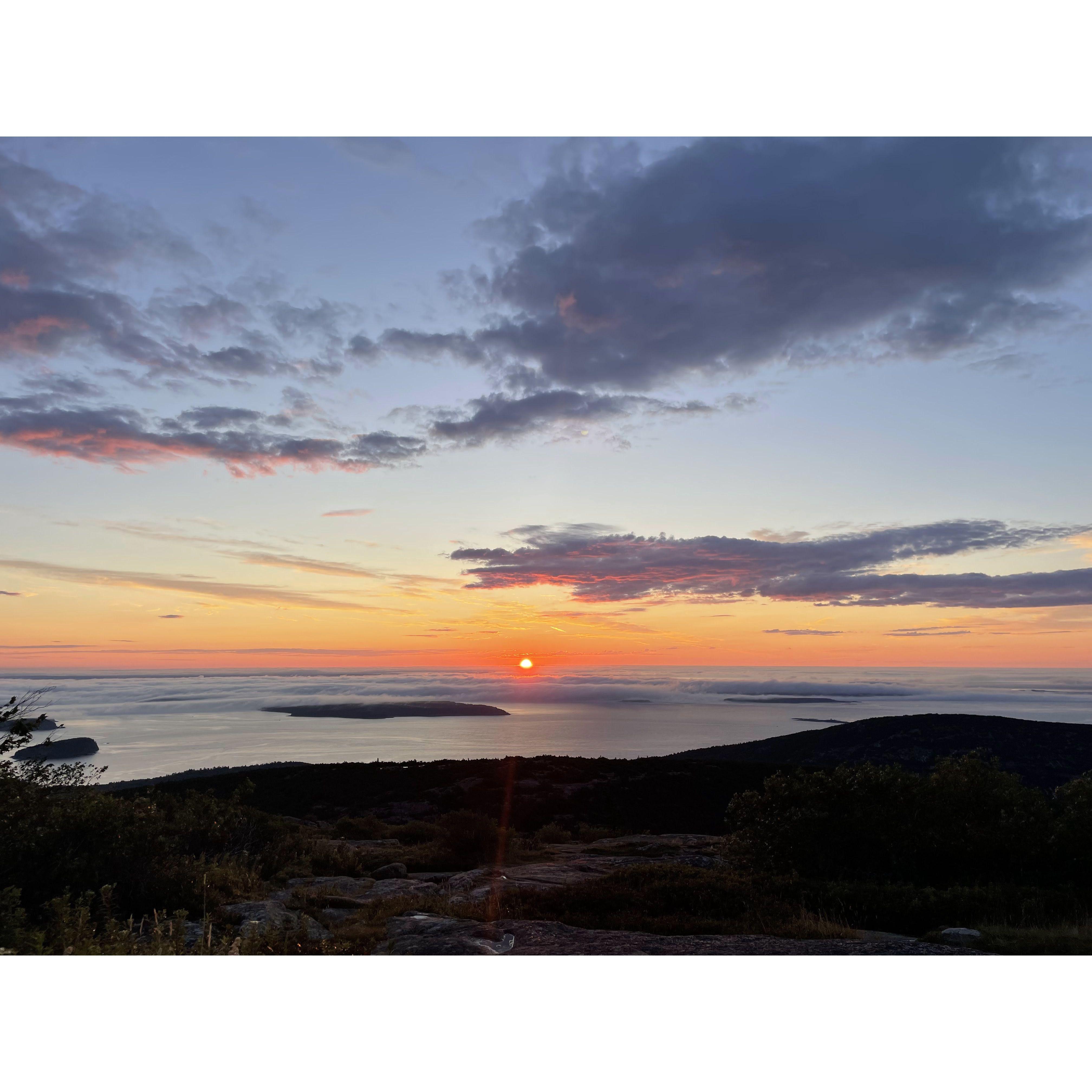 Can't get enough of a Cadillac sunrise!