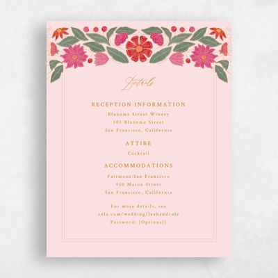 Blush, Pink Wedding Enclosure - Juliet