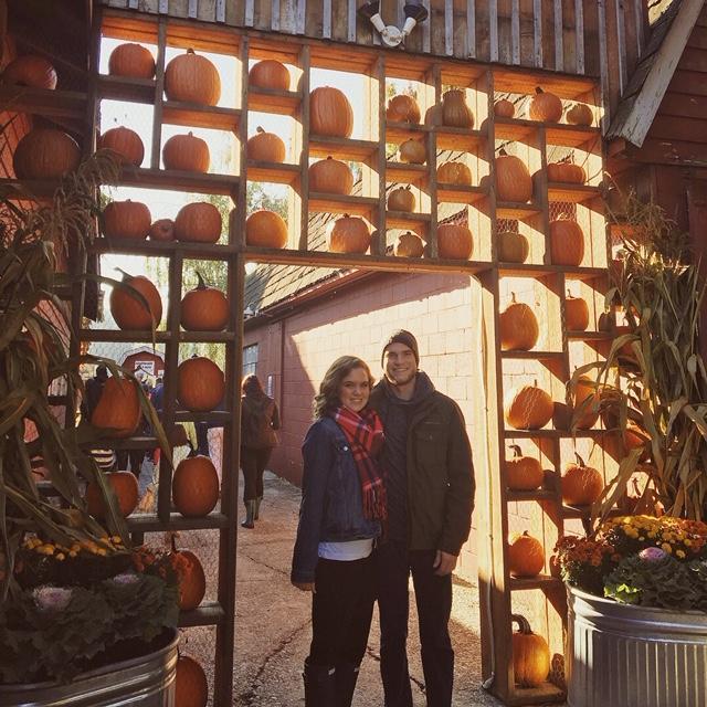 First annual anniversary trip to the pumpkin patch, October 2017