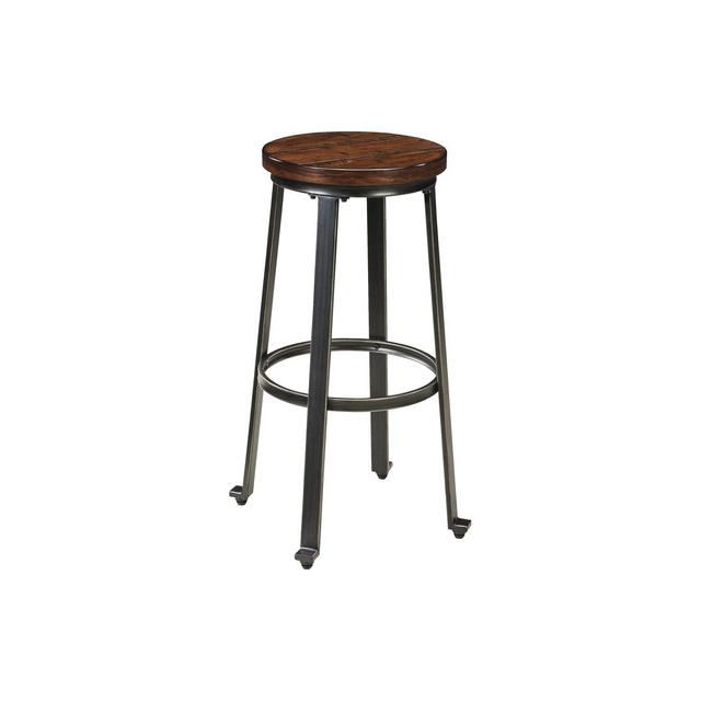 Set of 2 29" Challiman Barstools Brown - Signature Design by Ashley
