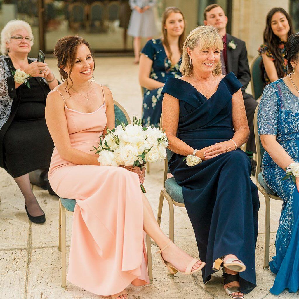 6/30/21… Brendon’s sister Nicole’s wedding to her husband Minsu. Pictured are Brendon’s sister Katie, mom Kim, and Brendon’s Aunt Linda.