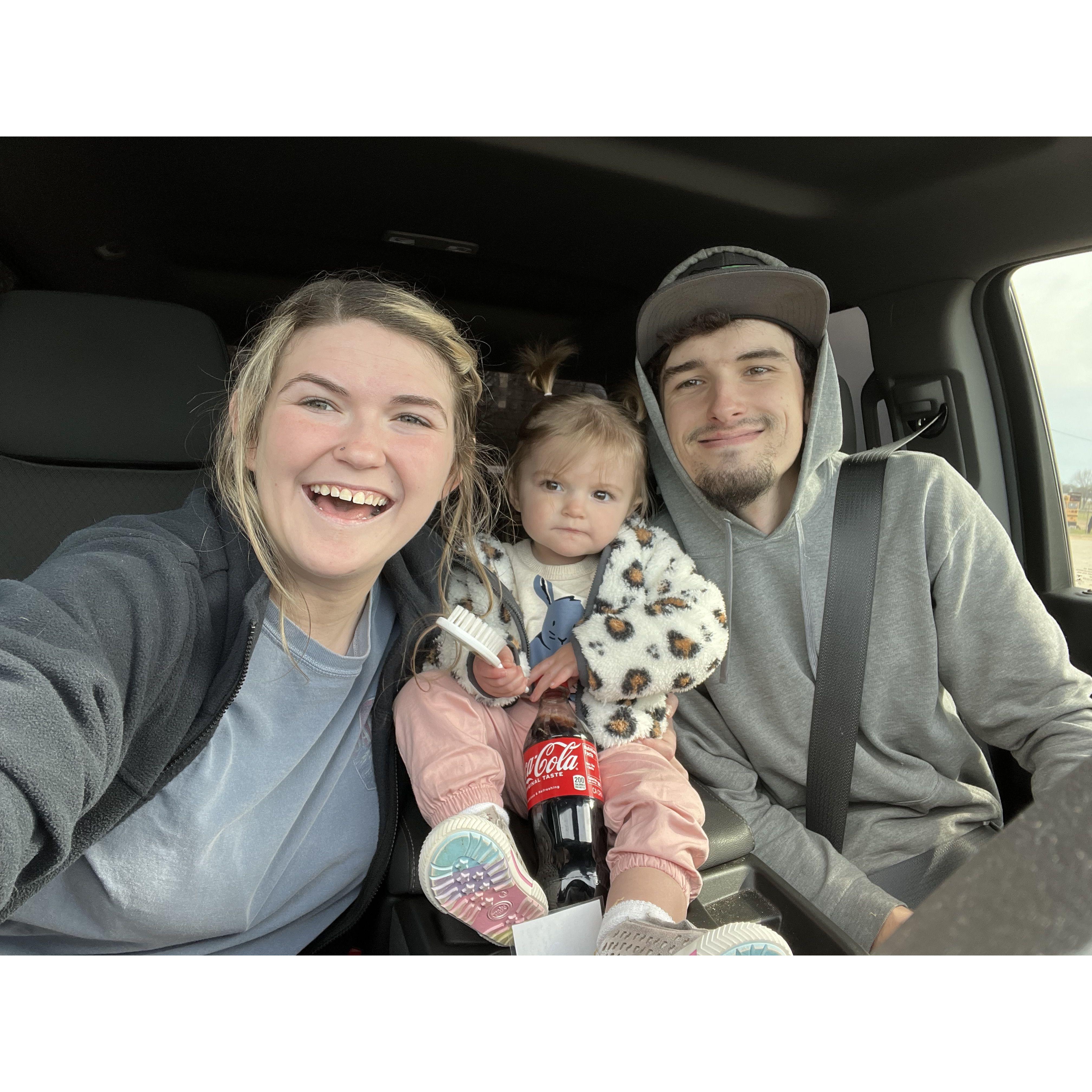 First time taking Elaina out together