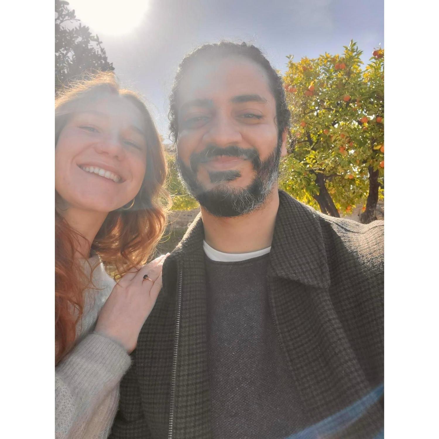 The day we got engaged!