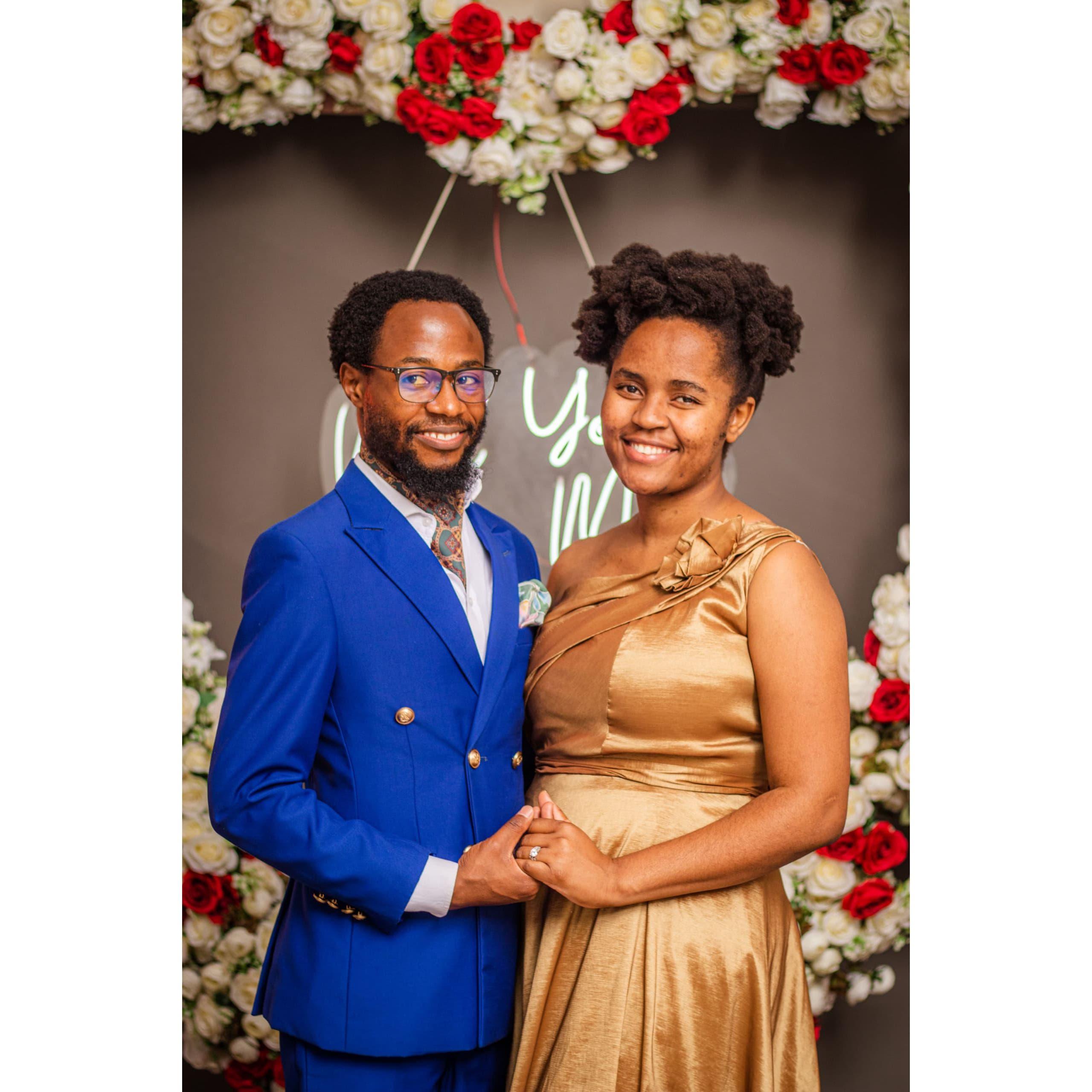 Of course I said yes!