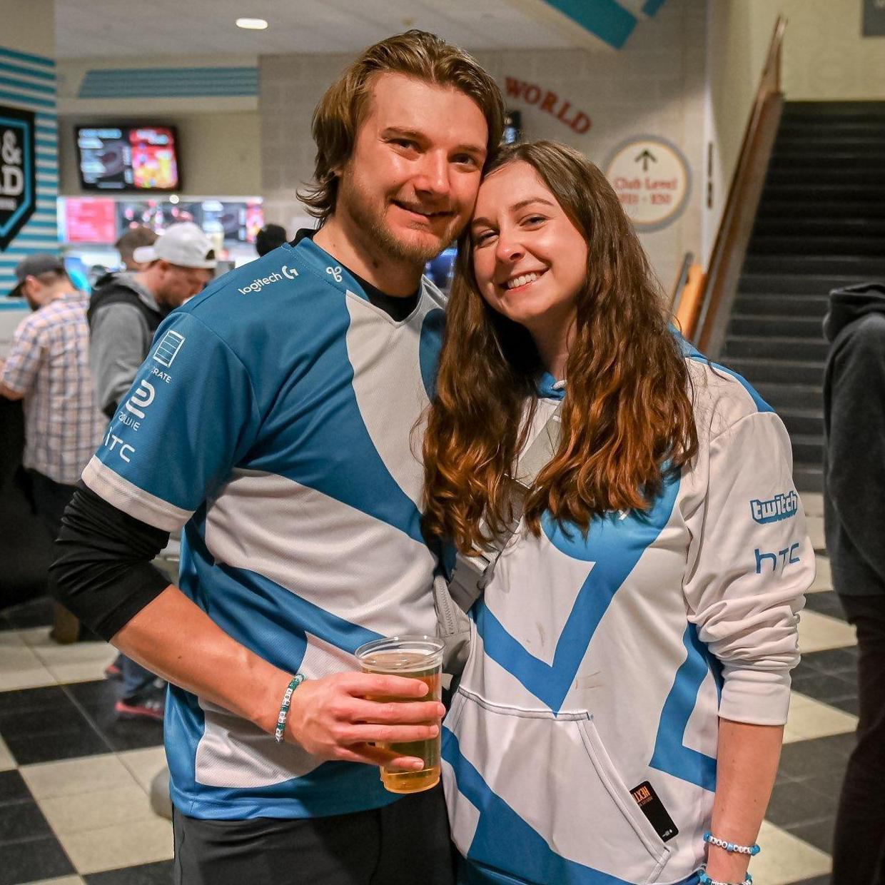 Sharing our love of video games & esports teams at PNC, where our team won the Championship!! #C9forever