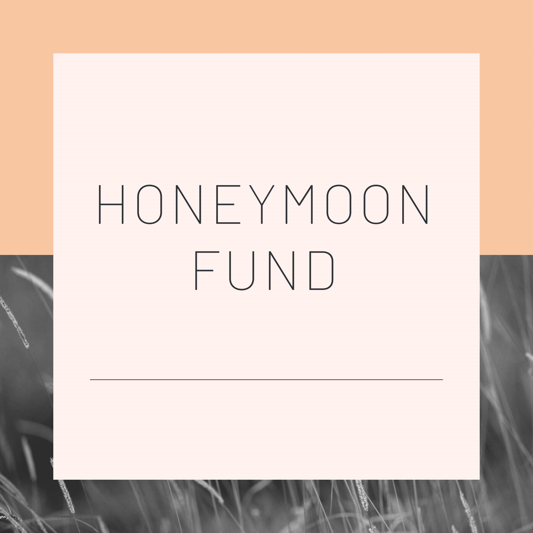 Our Honeymoon Fund