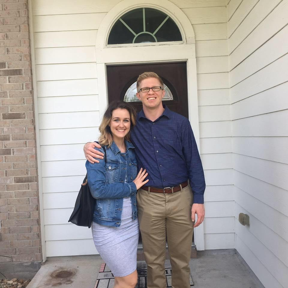 The day we purchased our home where we will welcome our daughter to in May 2020.