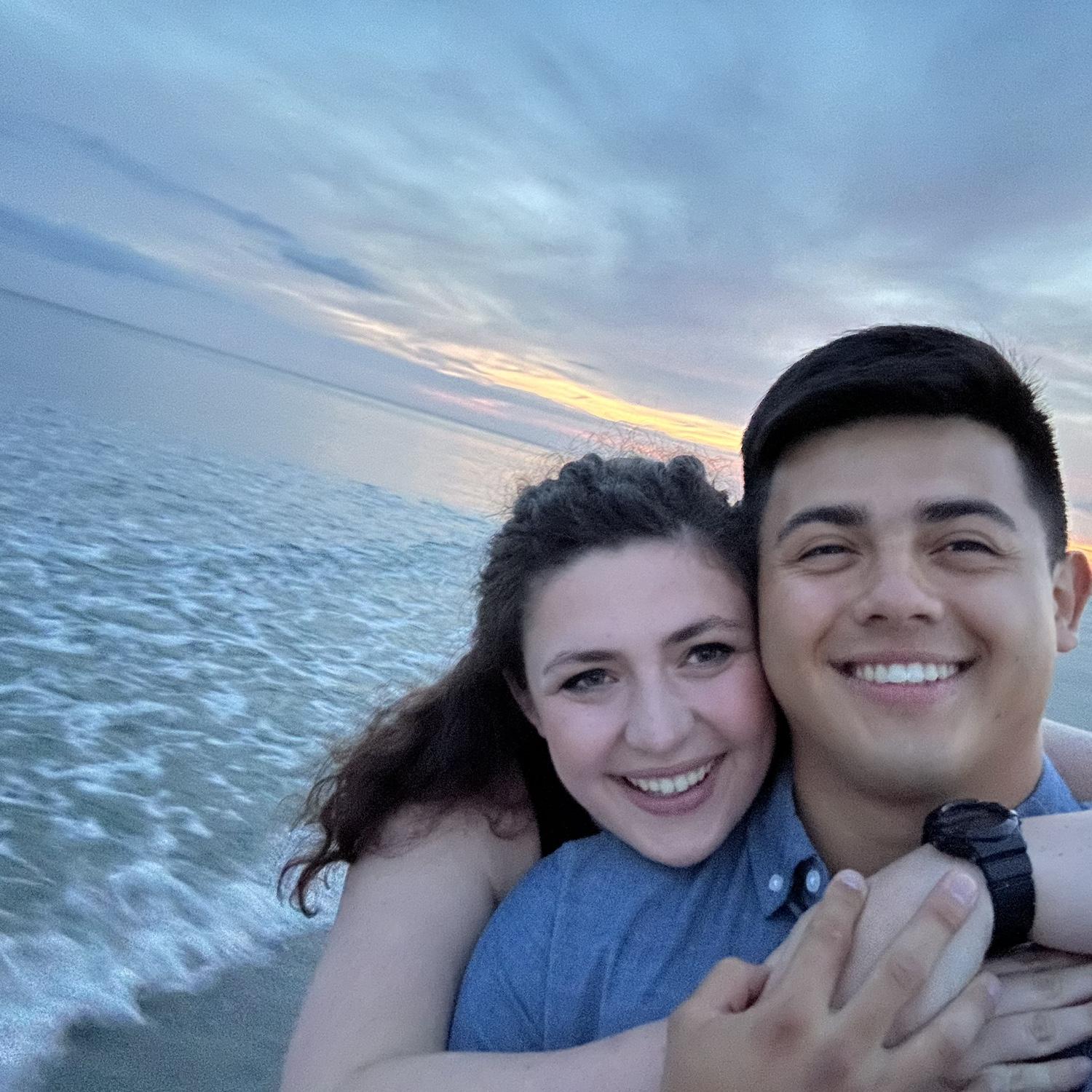 Ironically, our first (and second) in person meet happened by chance in Oak Island, North Carolina. God is full of happy surprises! June 1, 2023