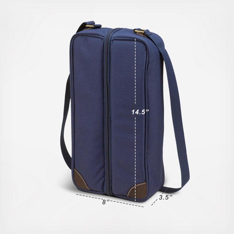 Picnic at Ascot, Insulated Wine Cooler Bag with Glasses & Corkscrew | Zola