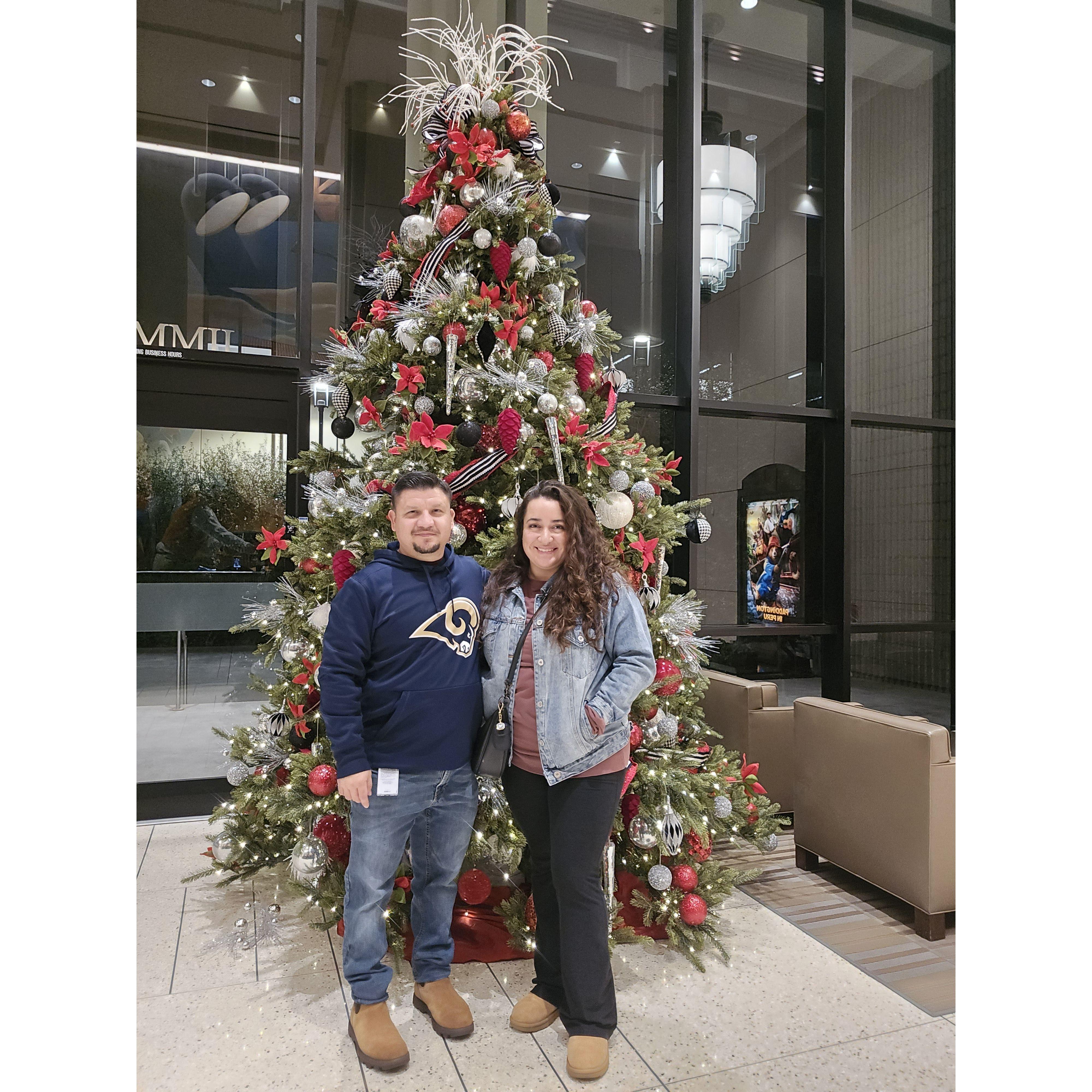 Christmas time, Sony Studios, Culver City, CA