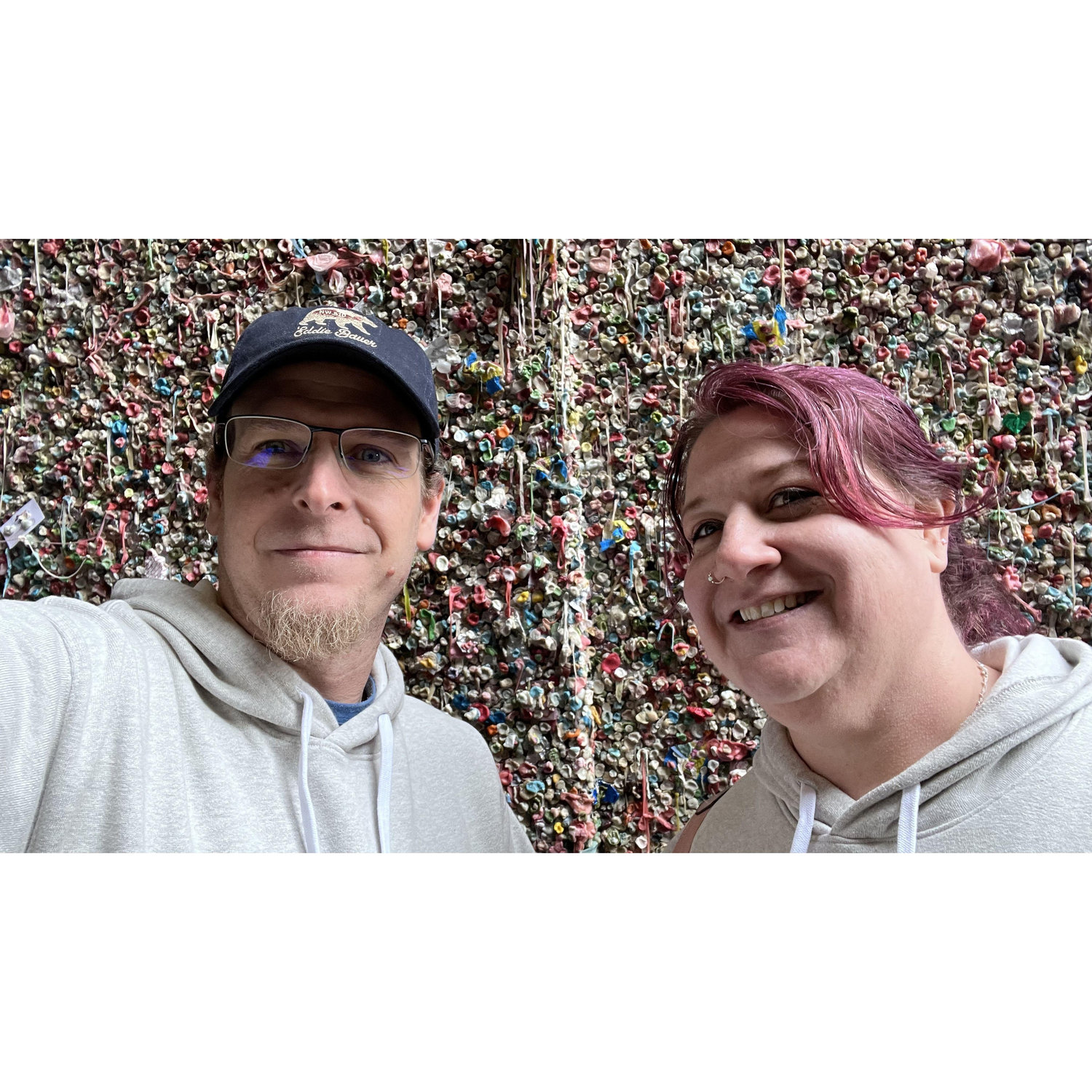 EW! but so cool at the same time, Gum Wall-Seattle