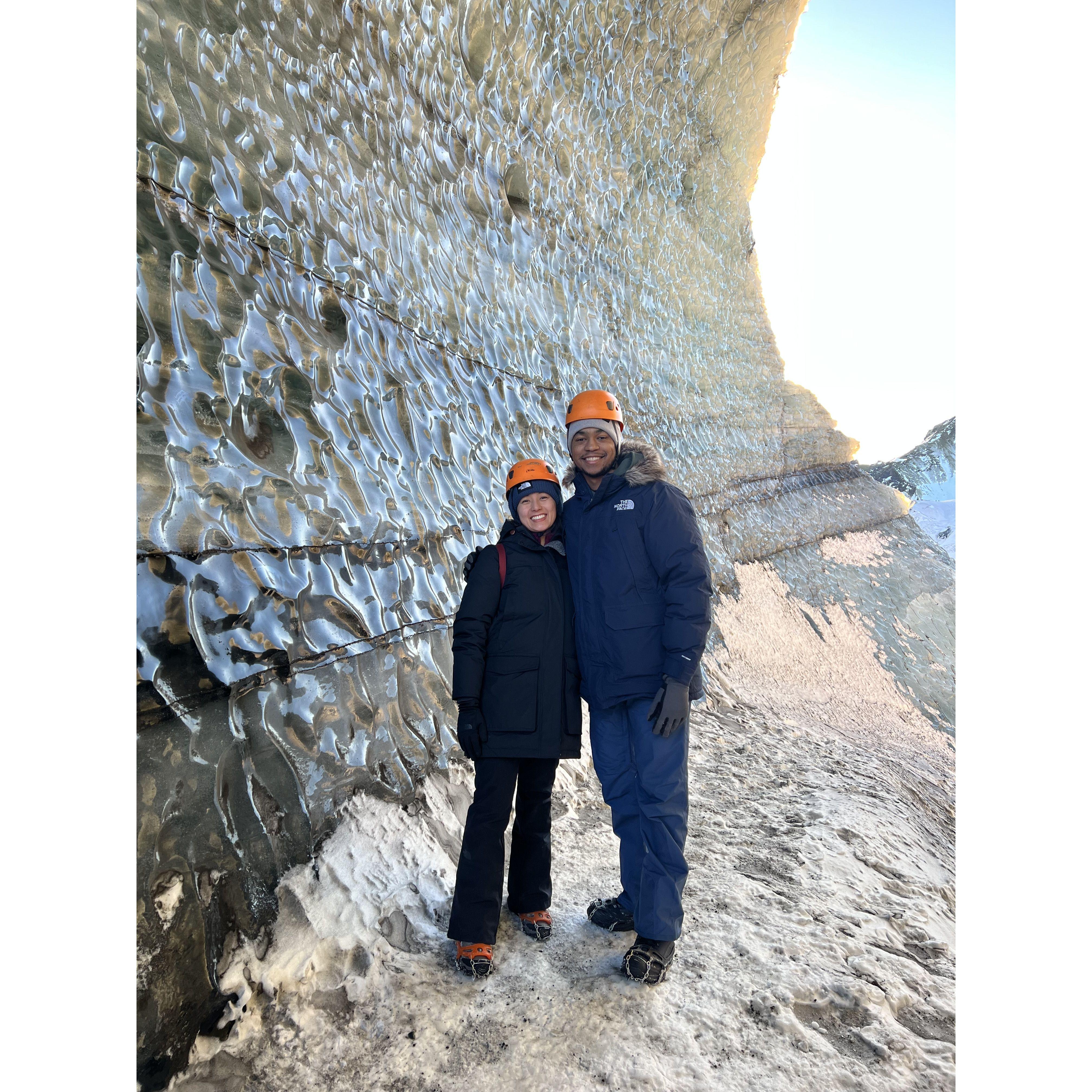 Iceland ice caves