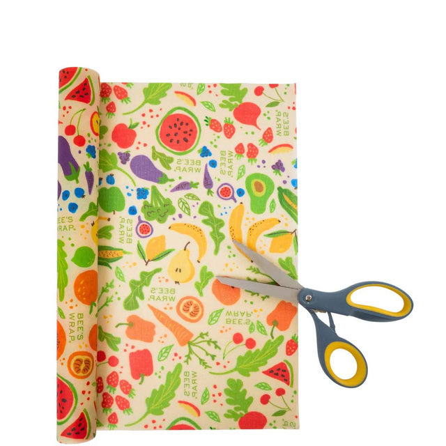 Bees Wax Wrap Roll | Print: Garden Party