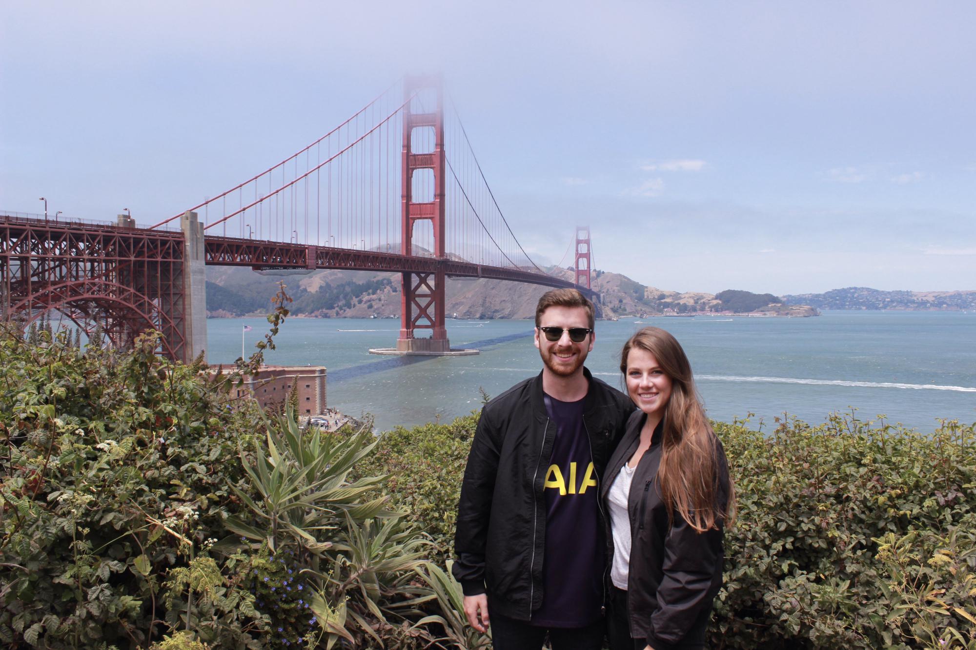 July 13, 2018: We spent the summer working in San Francisco together.