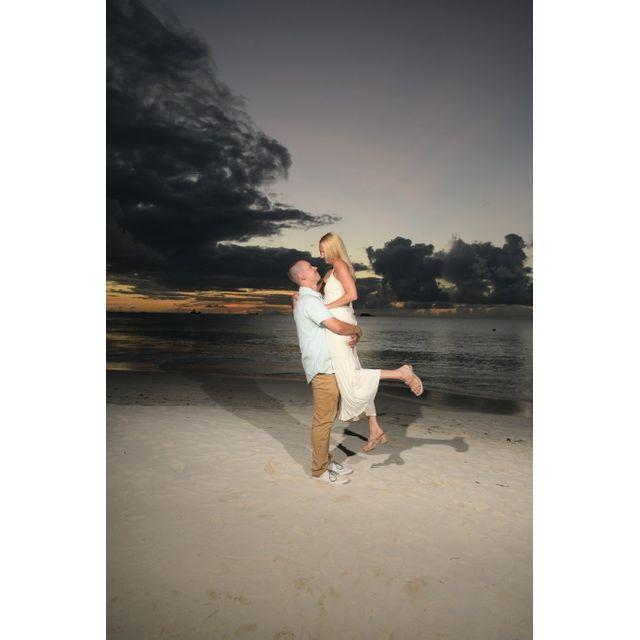Celebrating our engagement in Antigua