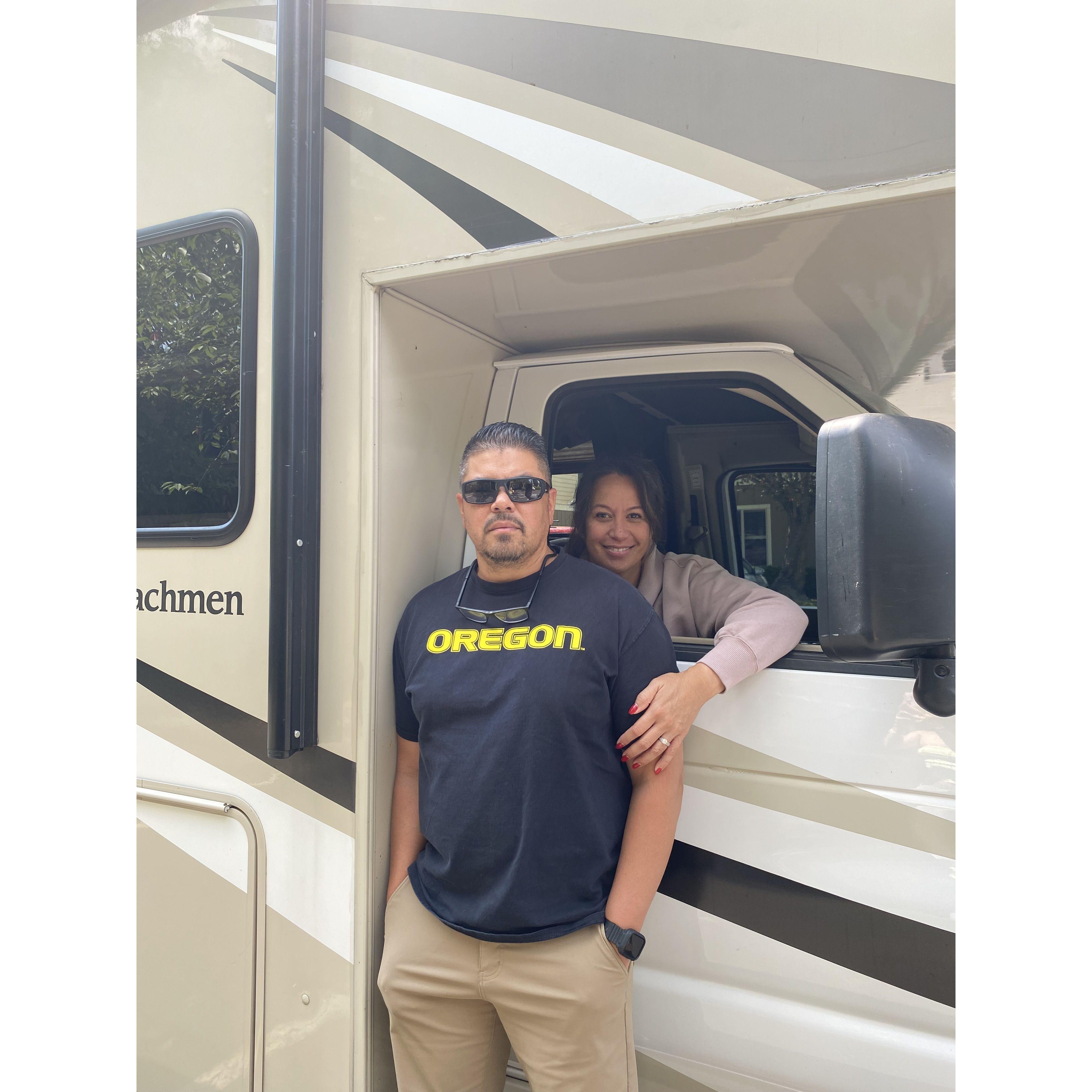 Our first RV camping trip!!!