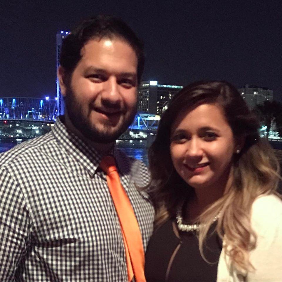 2/2017-Dana and Nick's wedding! One of our first big events as a couple!