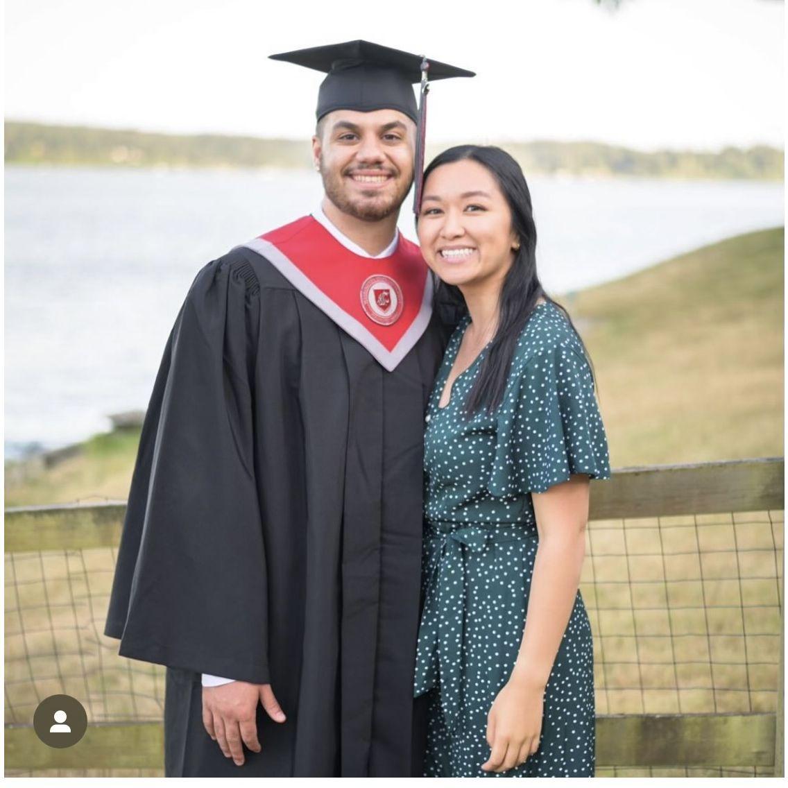 Being there for his graduation