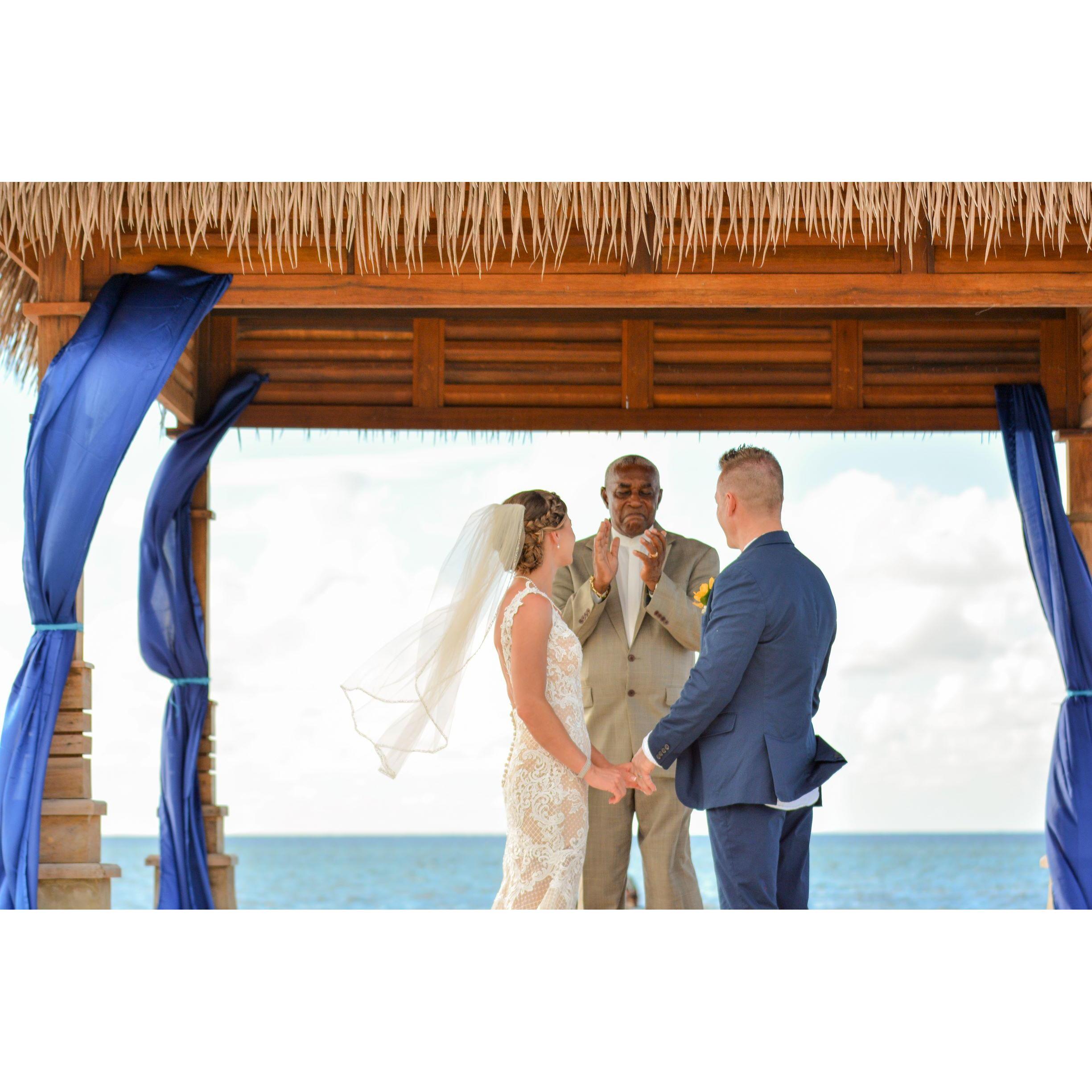 "I now pronounce you husband and wife"