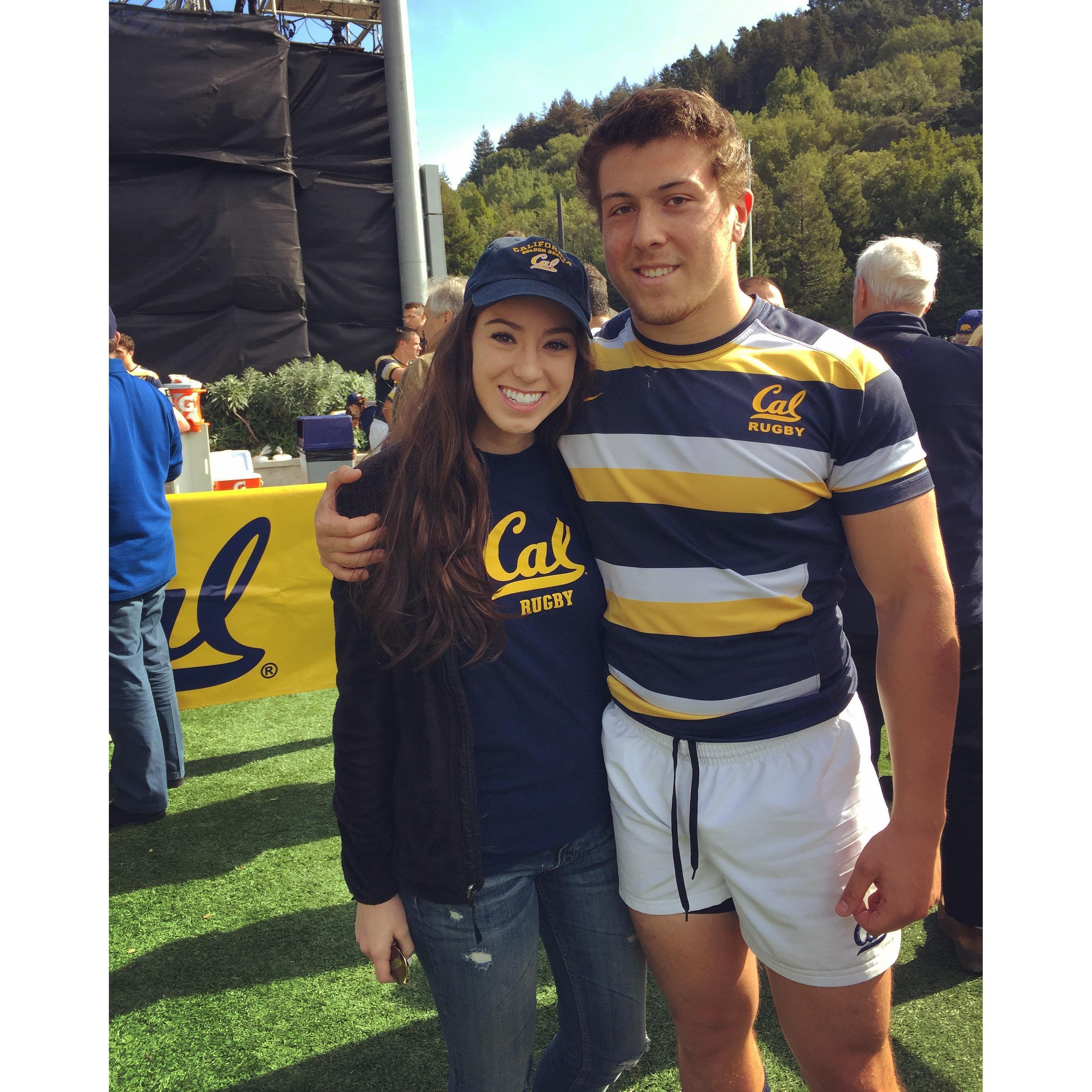 Cal Rugby Game, 2016