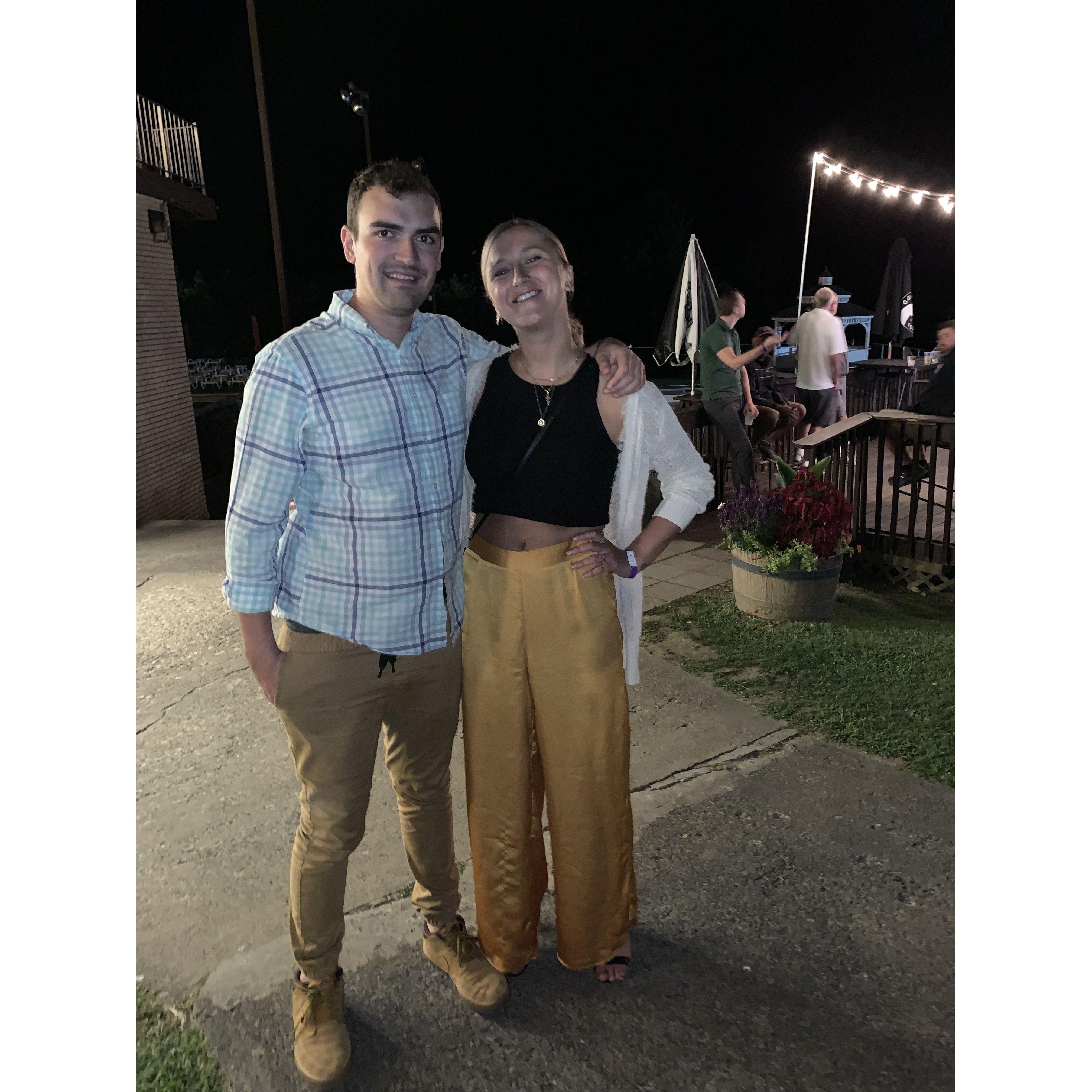 Michael drove 12 hours to surprise Larysa at Soyuzivka, where they "officially" met the year prior.