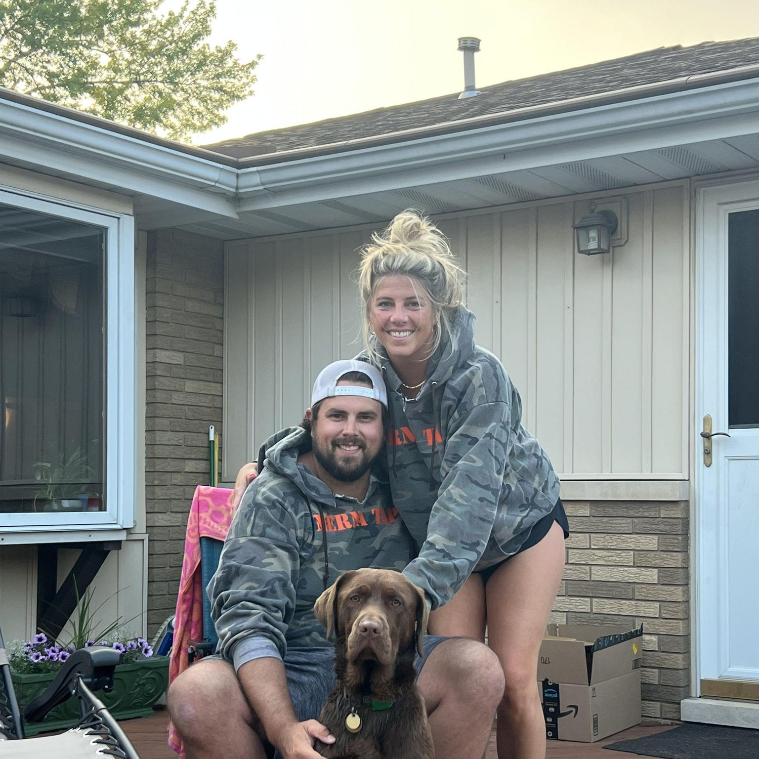 Our first weekend in our home.