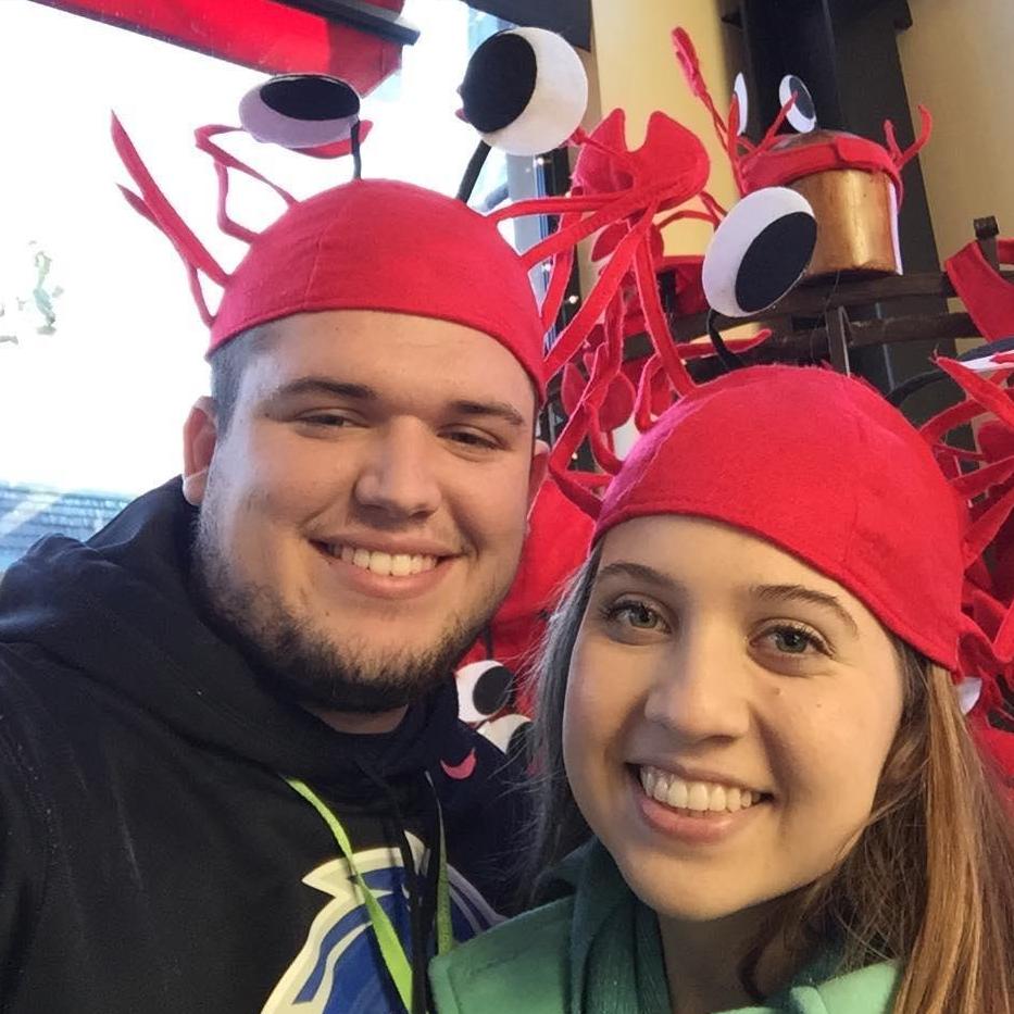 Crab hats in San Francisco