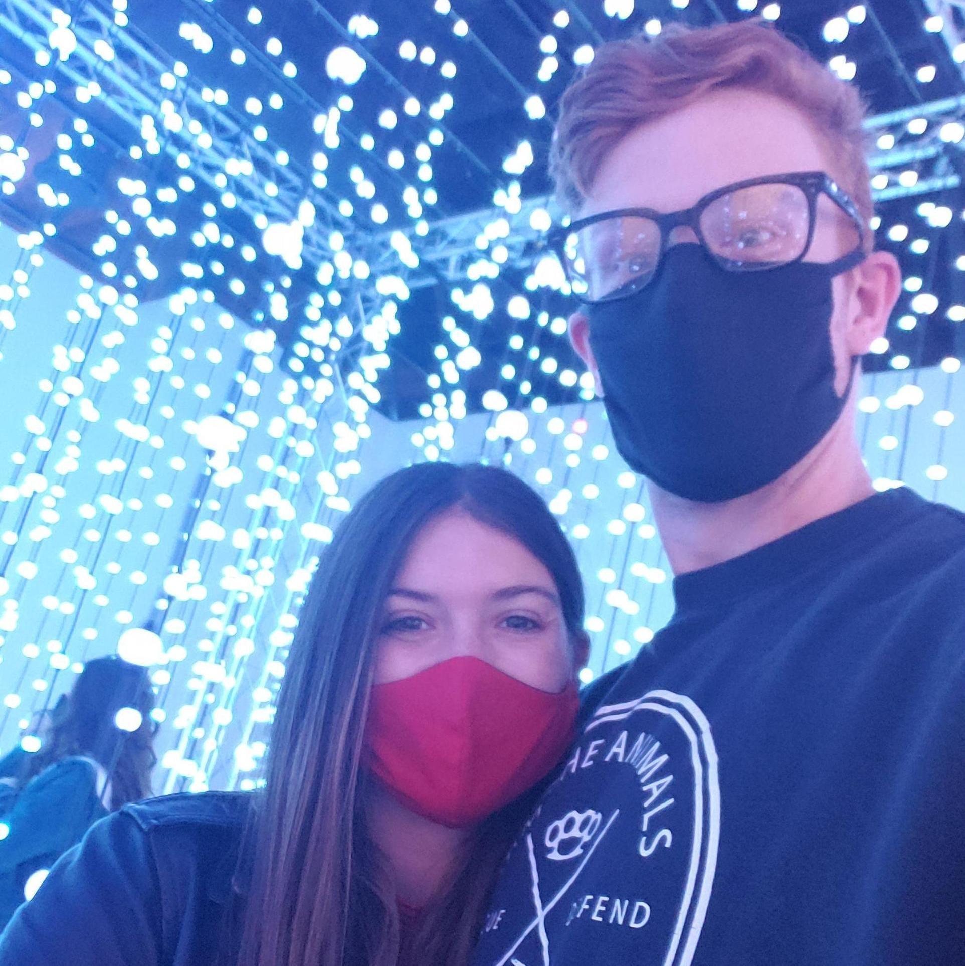 One of our first dates in Philly!