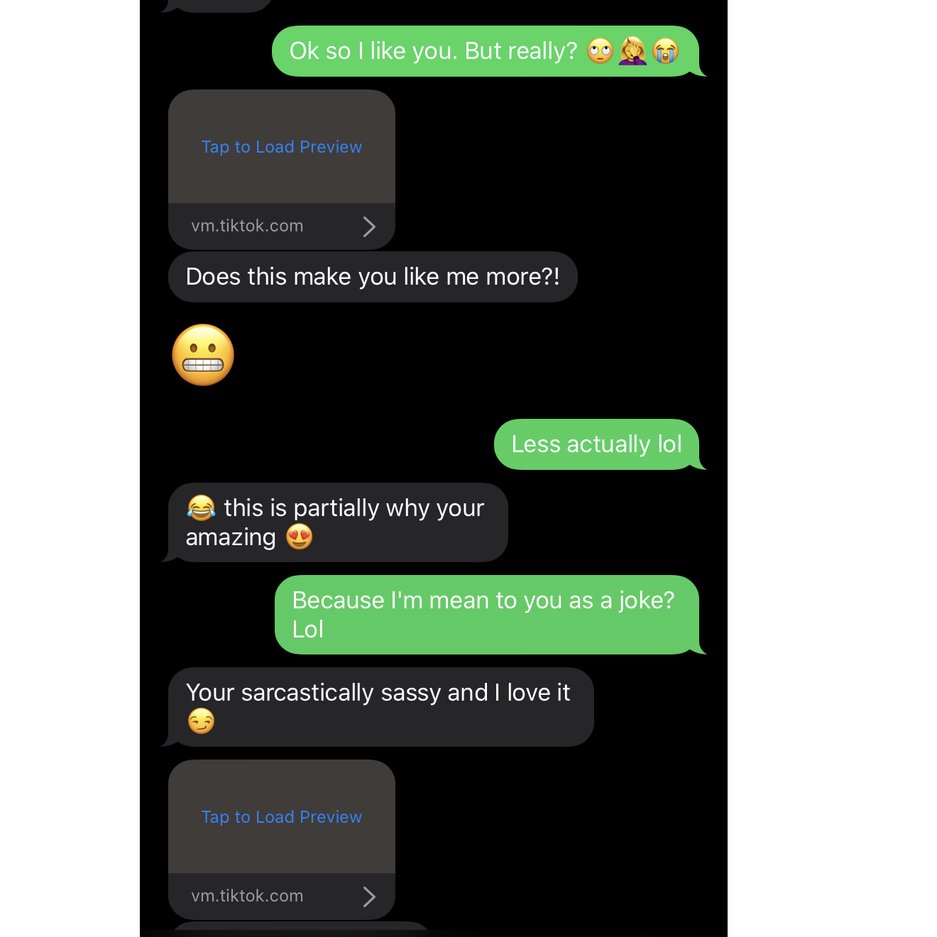 Niko appreciating Corinne for who she is lol