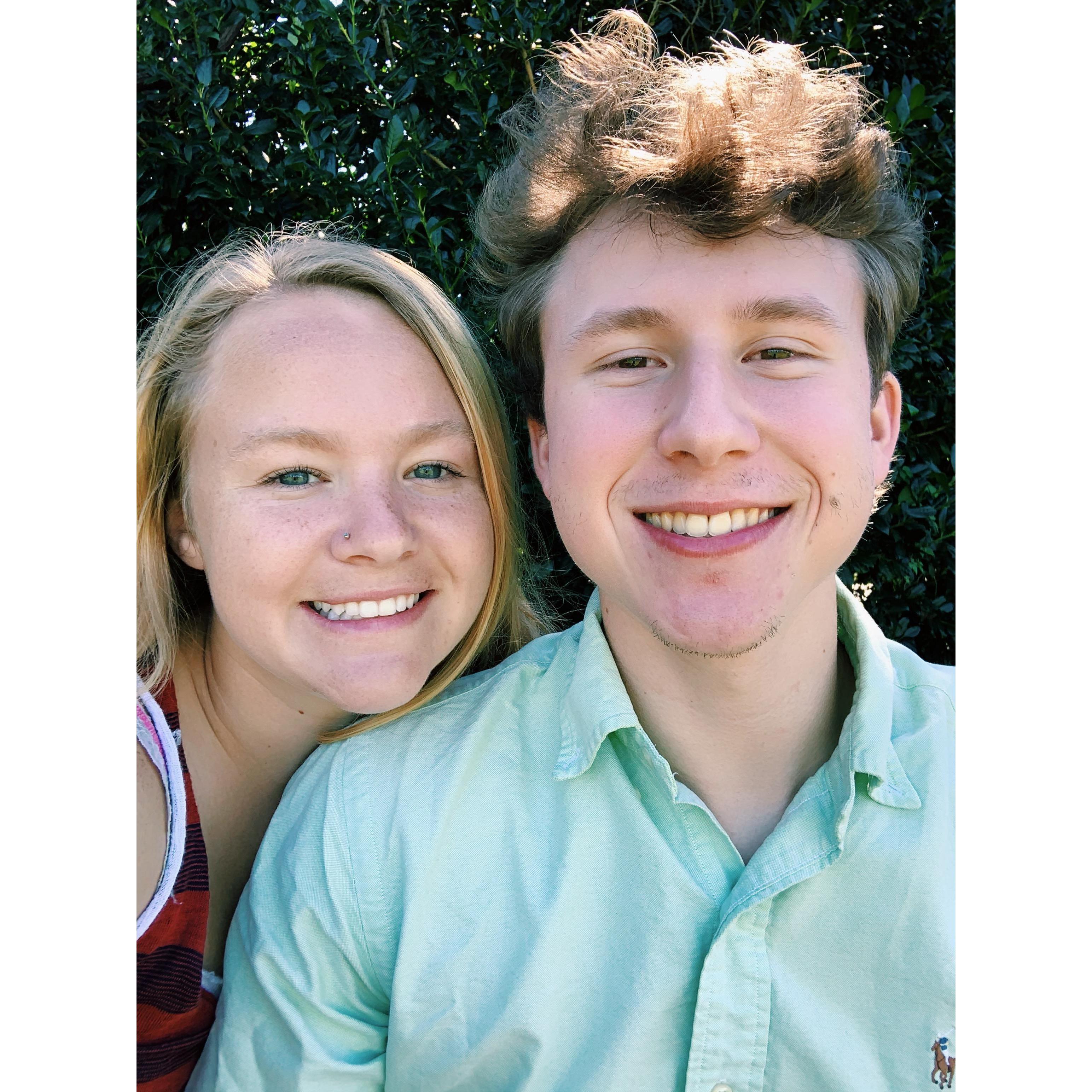 Our 1 year anniversary picnic in 2019 :)