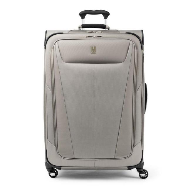 Travelpro Maxlite 5 Softside Expandable Luggage with 4 Spinner Wheels, Lightweight Suitcase, Men and Women, Champagne, Checked-Large 29-Inch