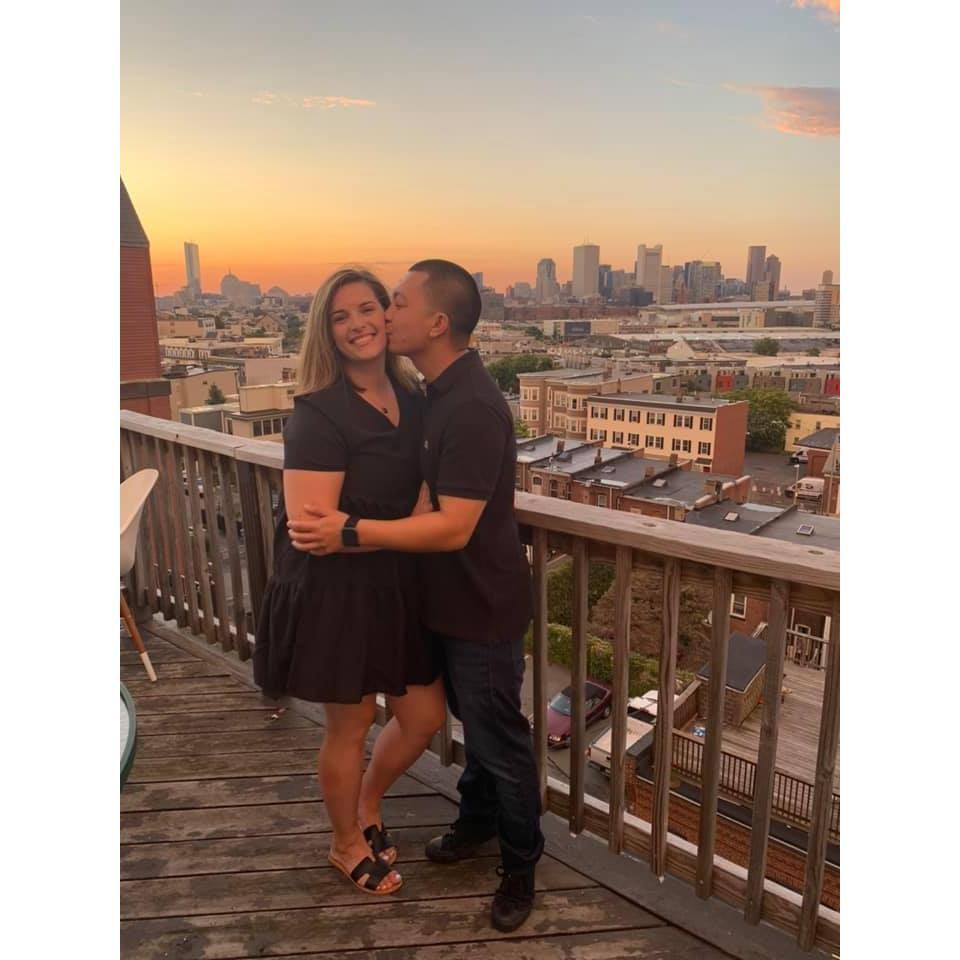 Went to Boston together.