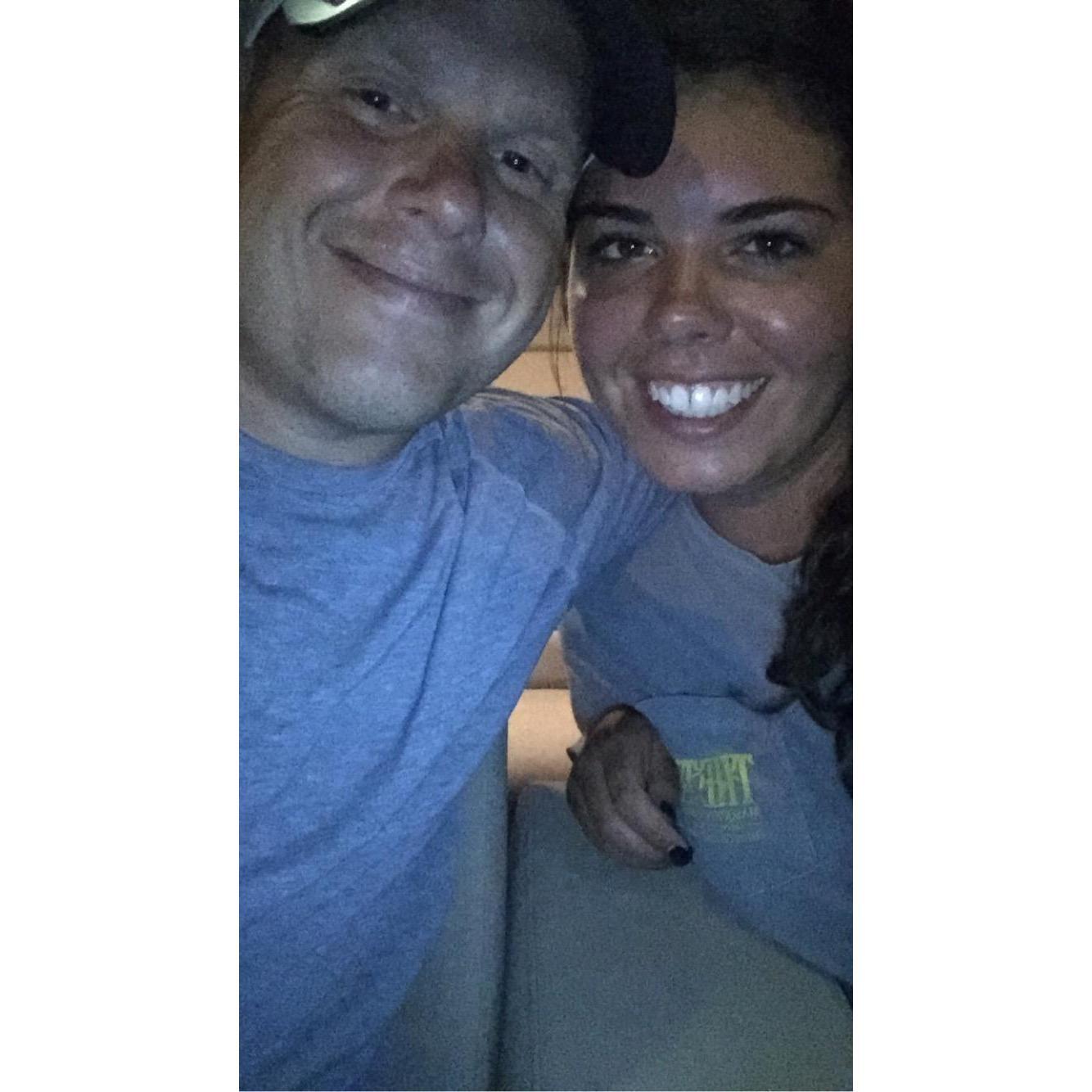 Our first photo together | St. Simons Island, Georgia