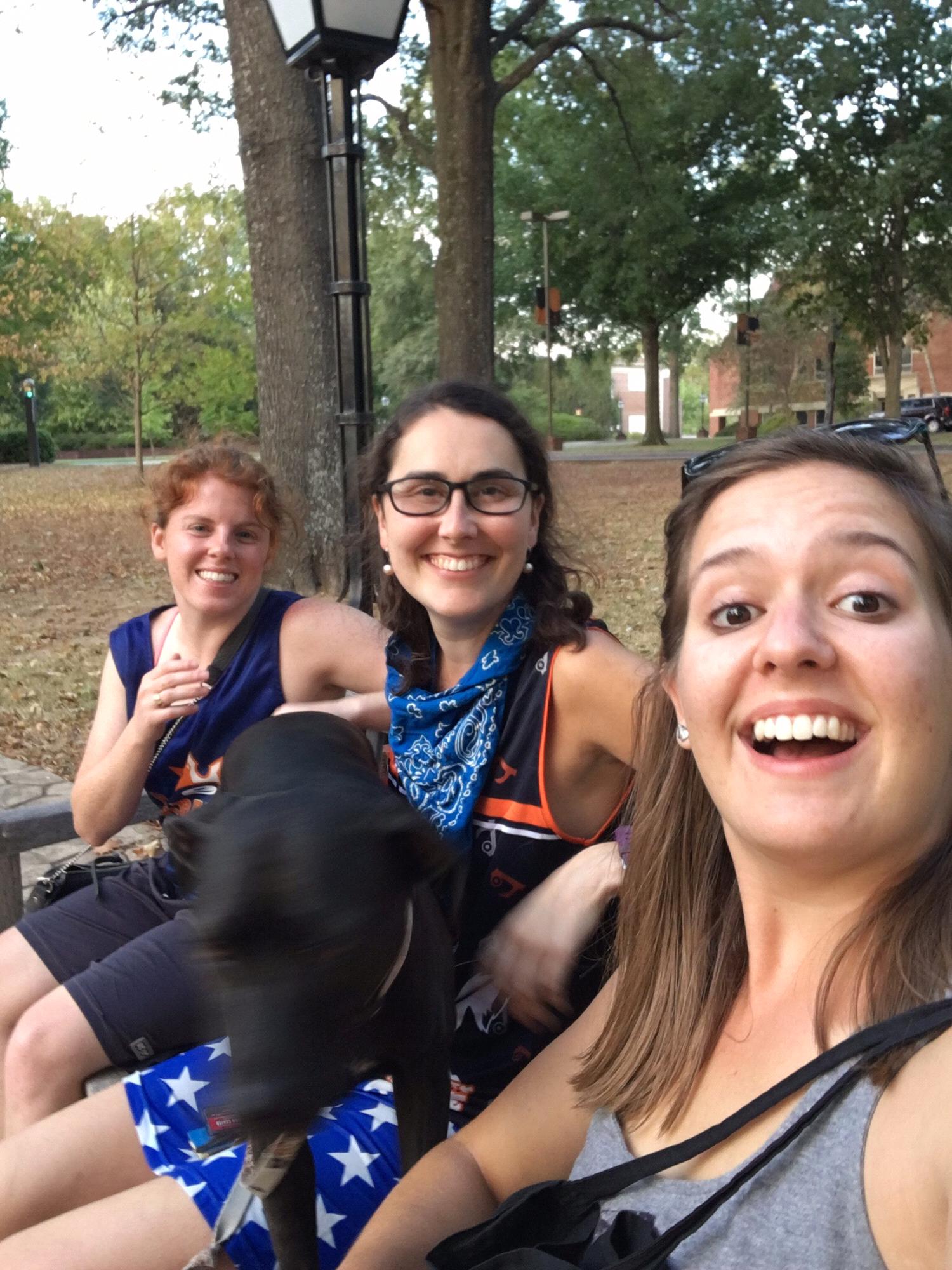 Frisbee Ladies Reunite!