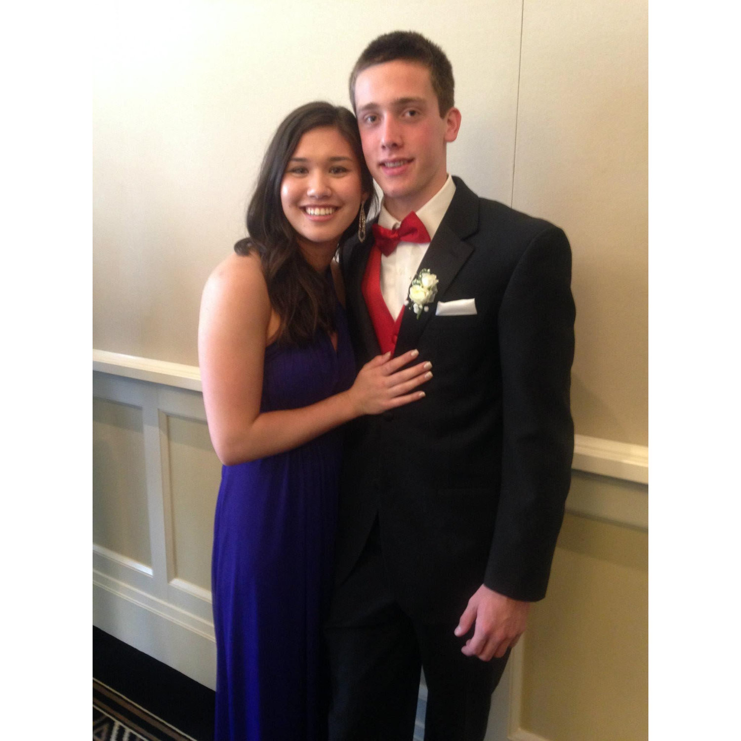 Throwback to junior year prom!