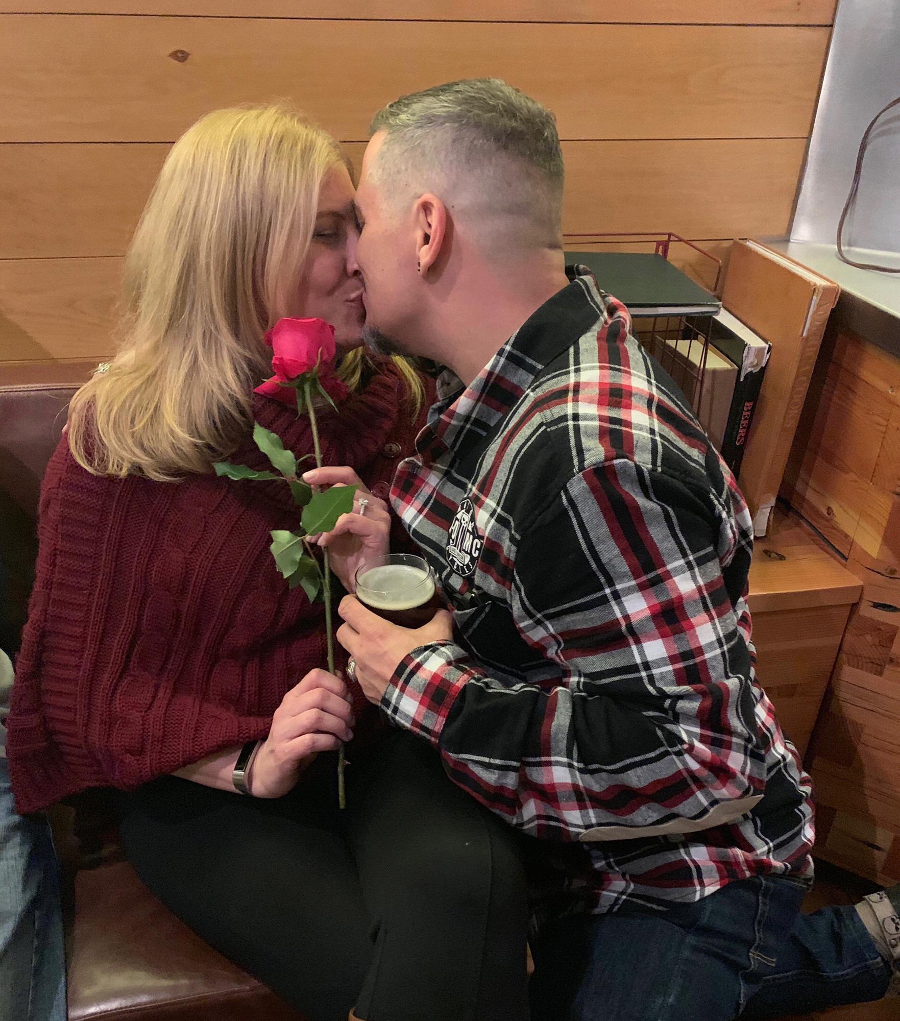 Night of our engagement!