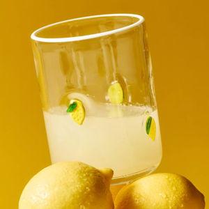 Lemon Icon Juice Glass