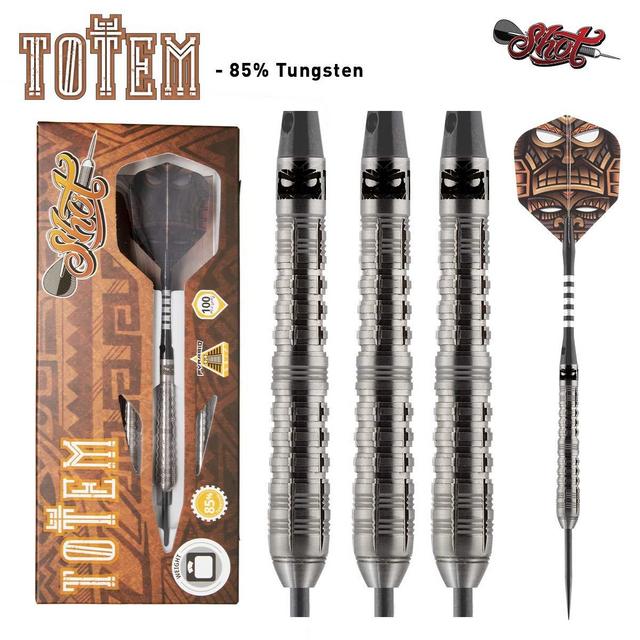 Shot! Darts Totem-Steel Tip Dart Set