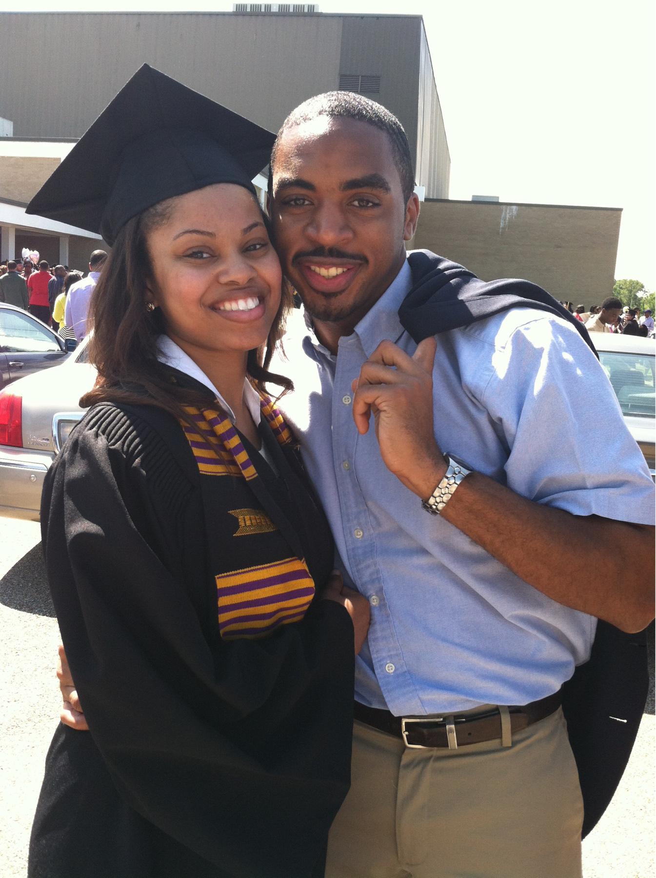 Nursing school graduation! First of many achievements together…