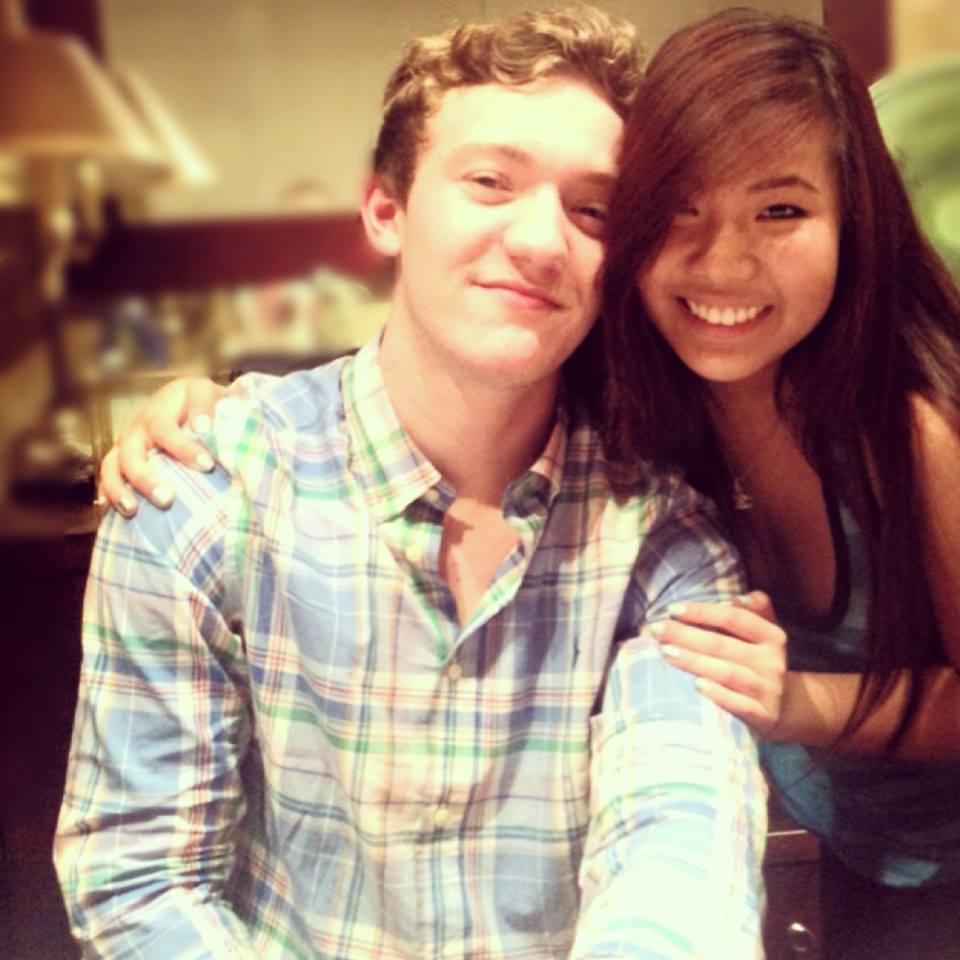 This was our first photo together! (June 2014)